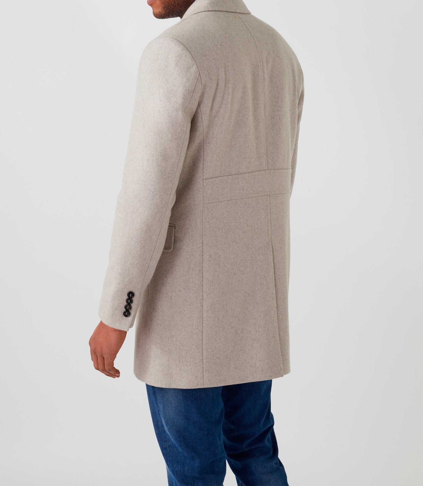 Manteau ville beige "Nilo" - Image 4