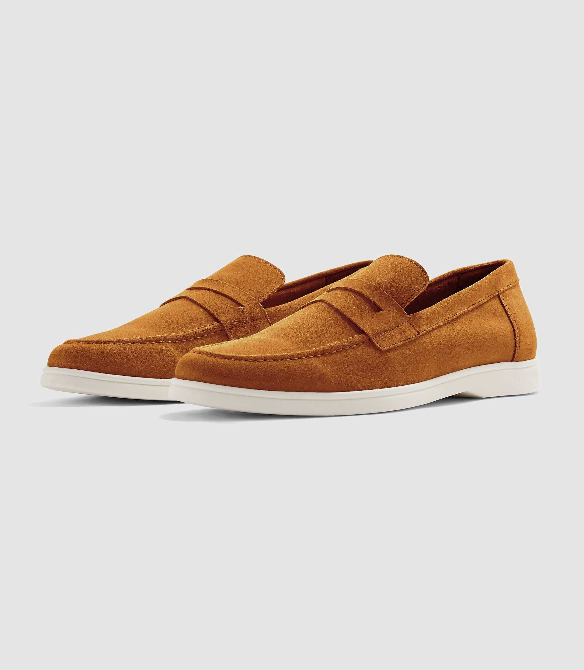 Mocassin en daim ocre EMILE - Image 3