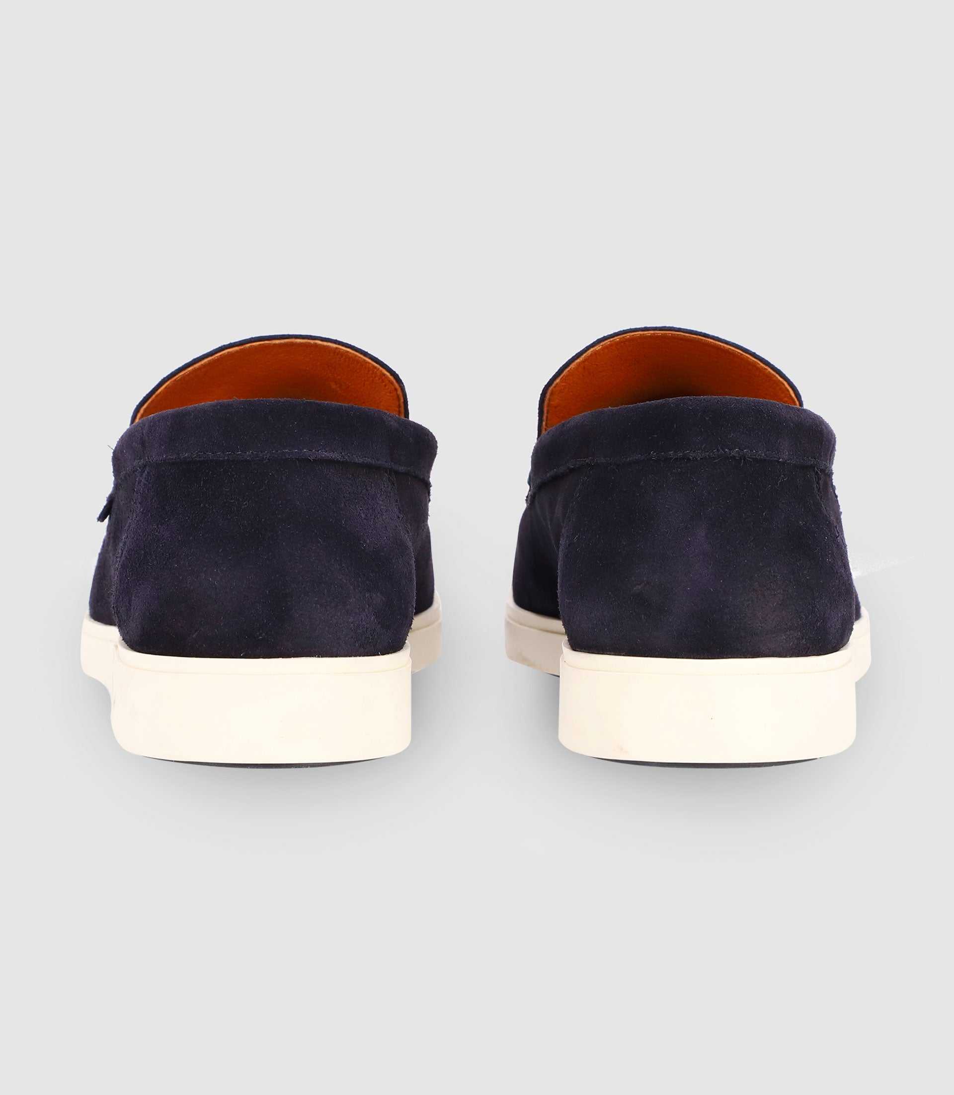 Mocassins en daim marine - Image 4