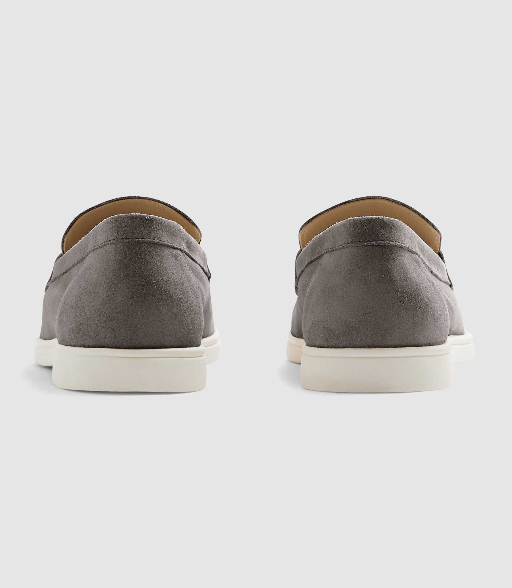 Mocassins en daim taupe - Image 4
