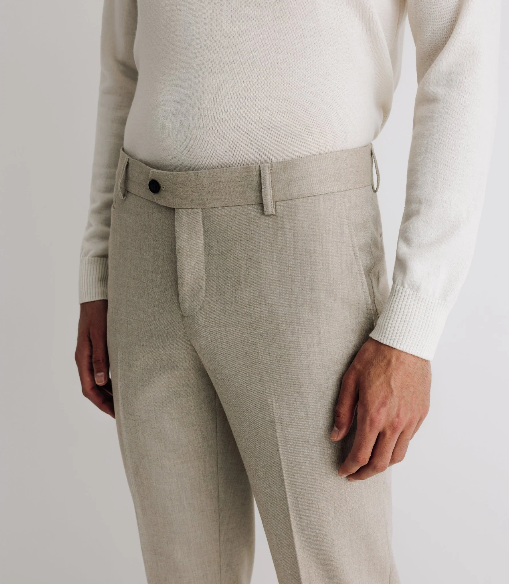 Pantalon ville beige - Image 2