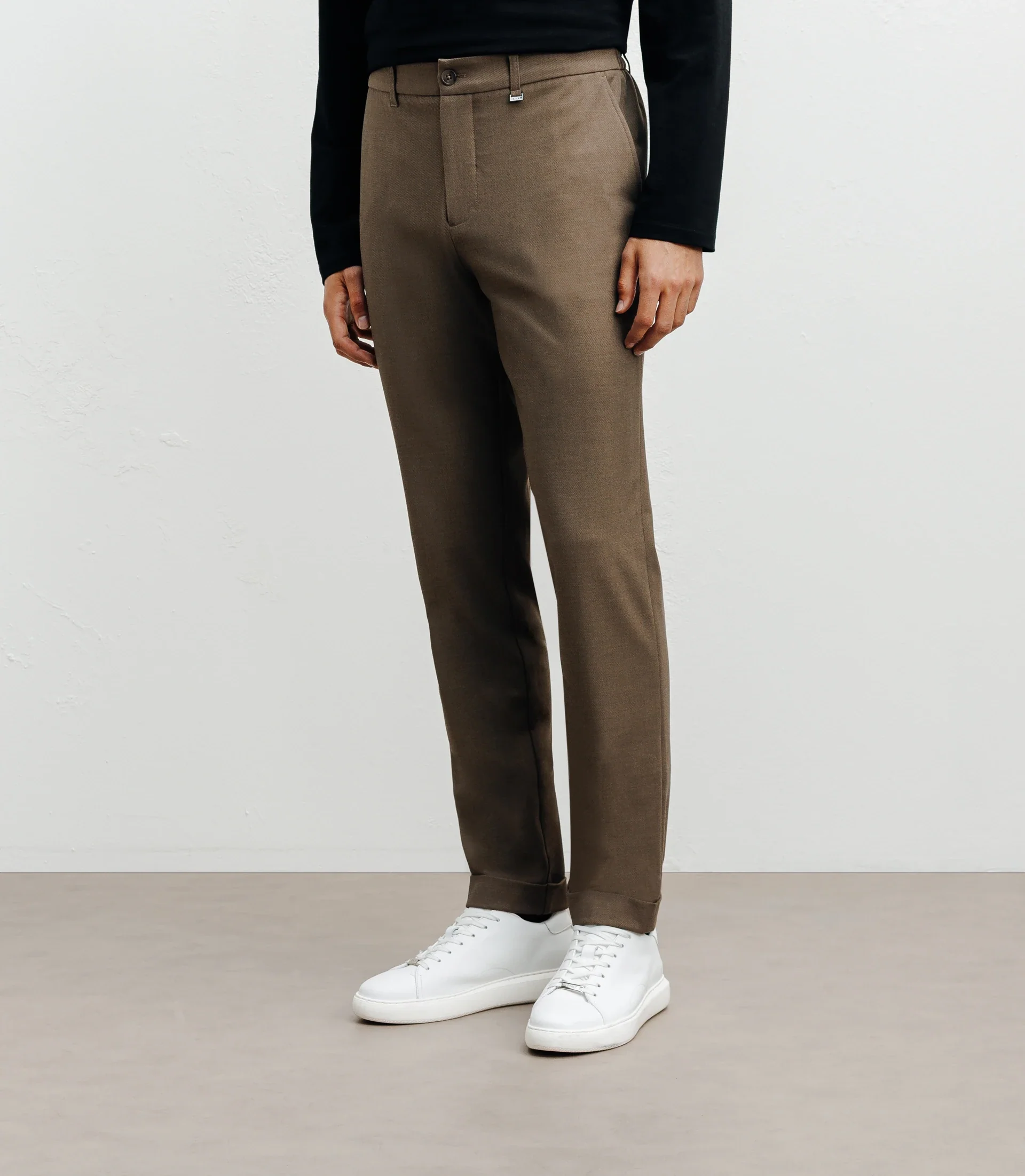 Pantalon armuré beige
