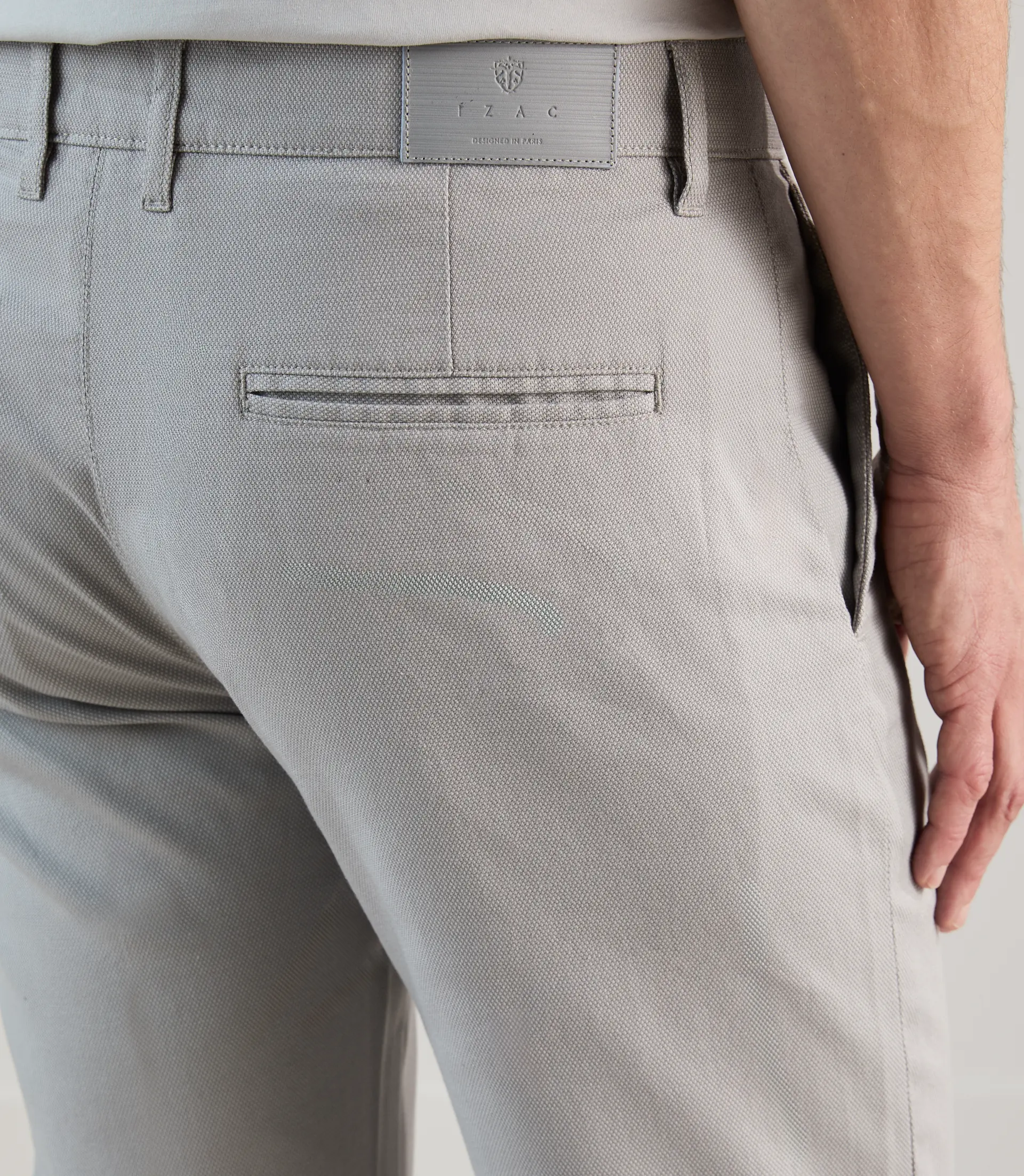 Pantalon armuré gris clair - Image 3