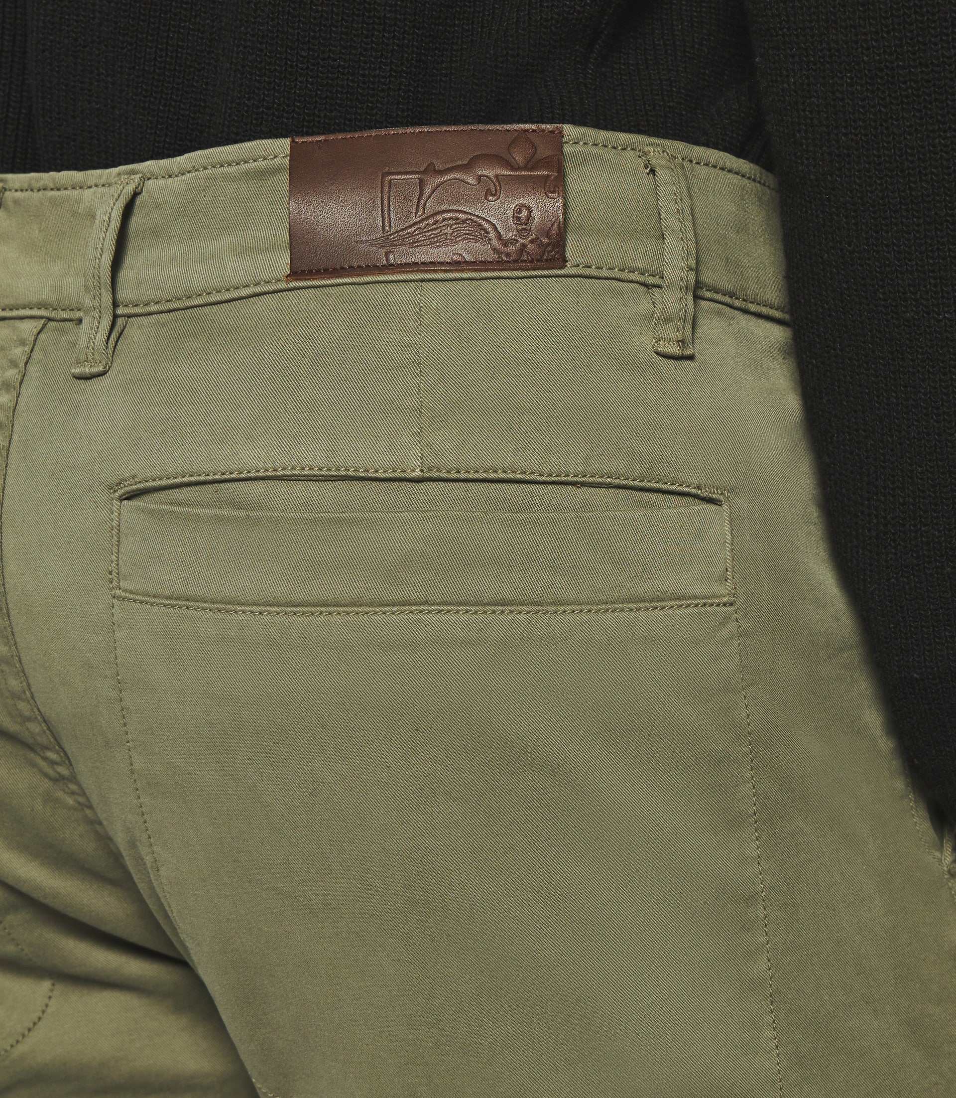 Pantalon cargo kaki - Image 3