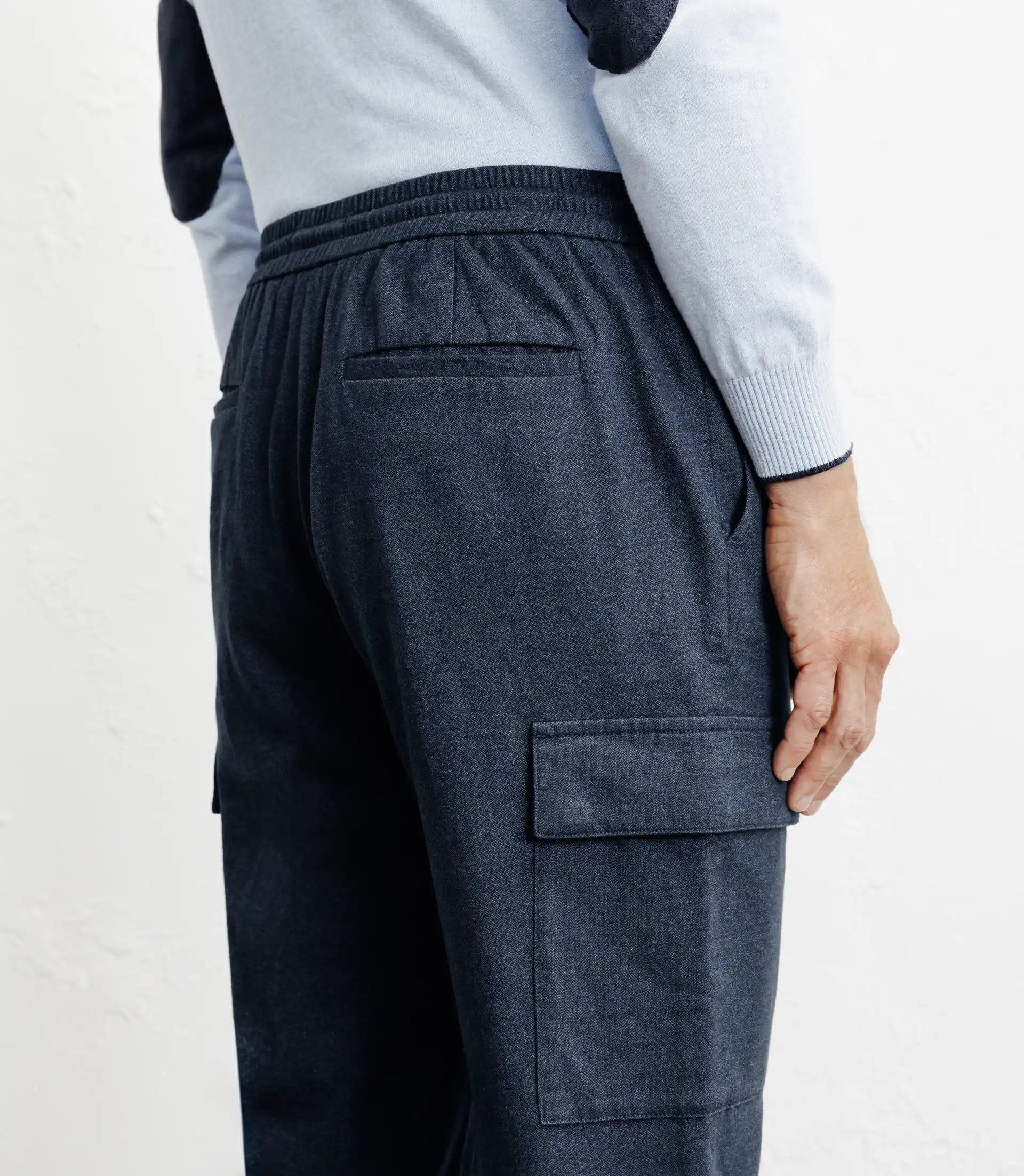 Pantalon cargo marine - Image 3