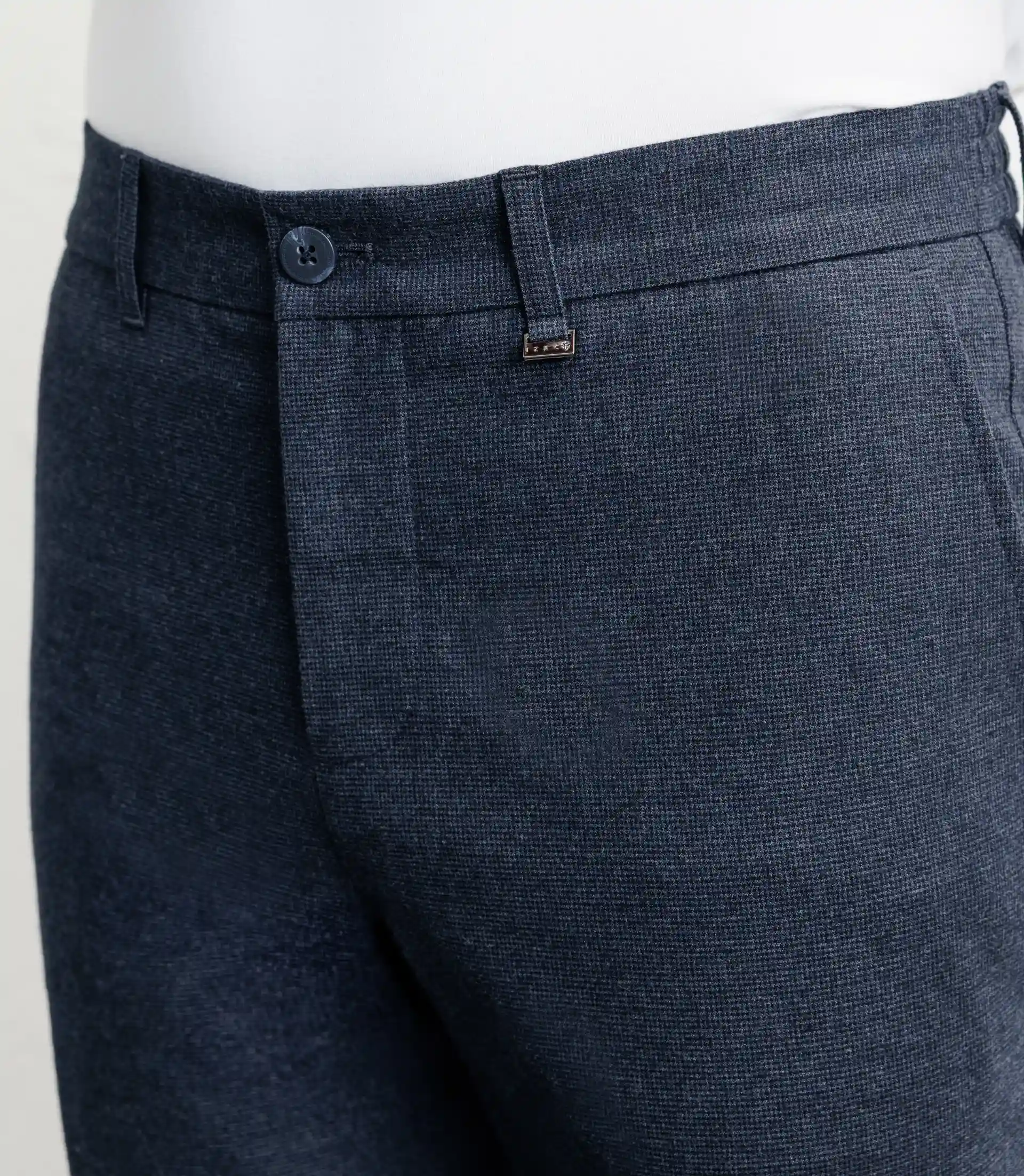 Pantalon chevron marine - Image 2