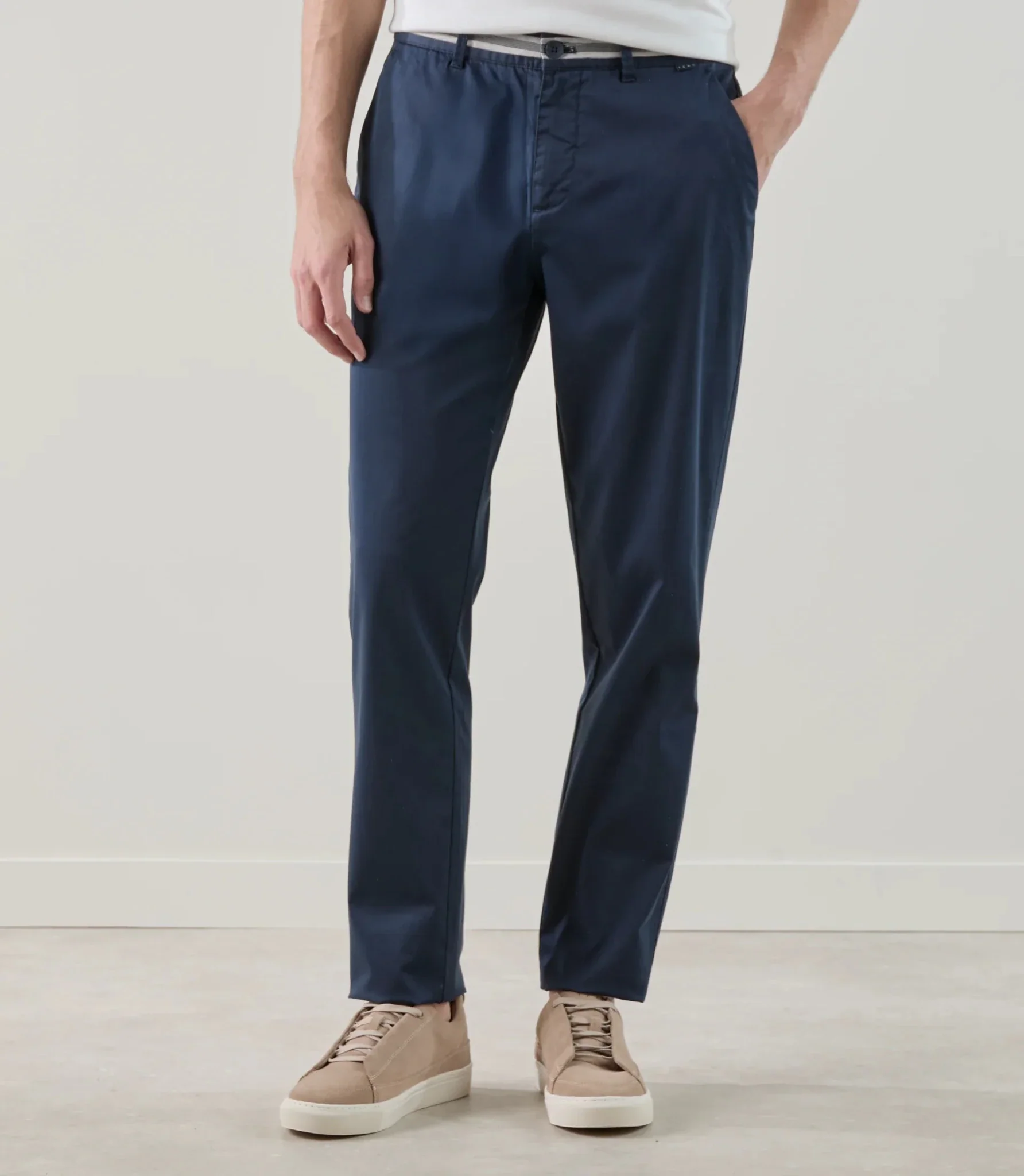 Pantalon chino marine