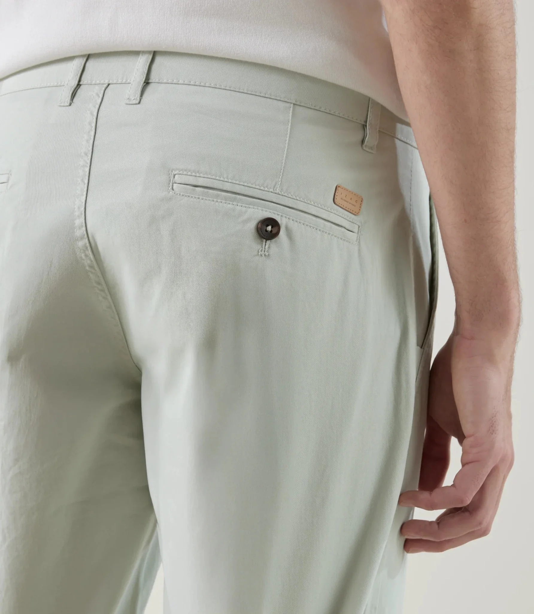 Pantalon chino vert clair - Image 3