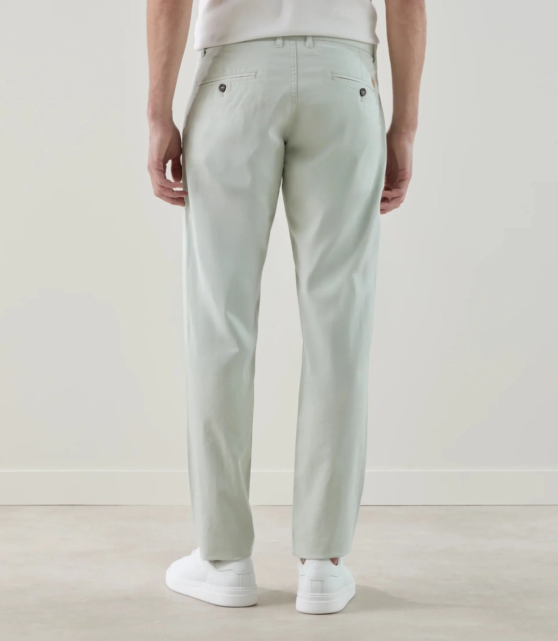 Pantalon chino vert clair - Image 4