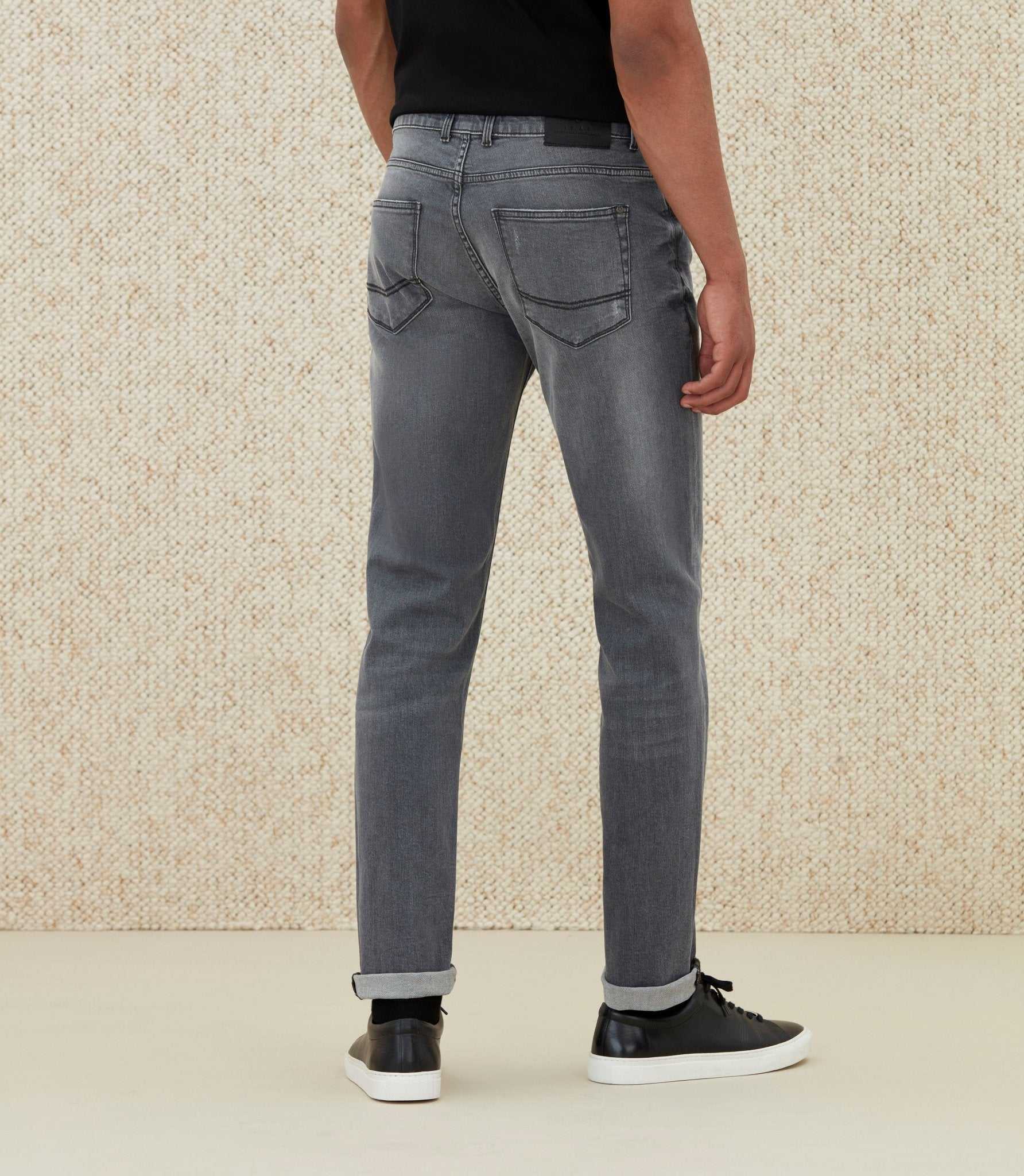 Jean effet usé gris "Raphael" - Image 3