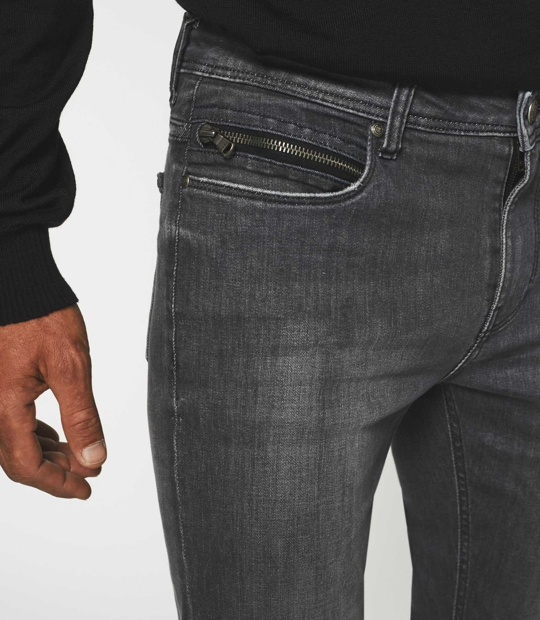Jean super slim denim gris moyen EFFET - Image 2