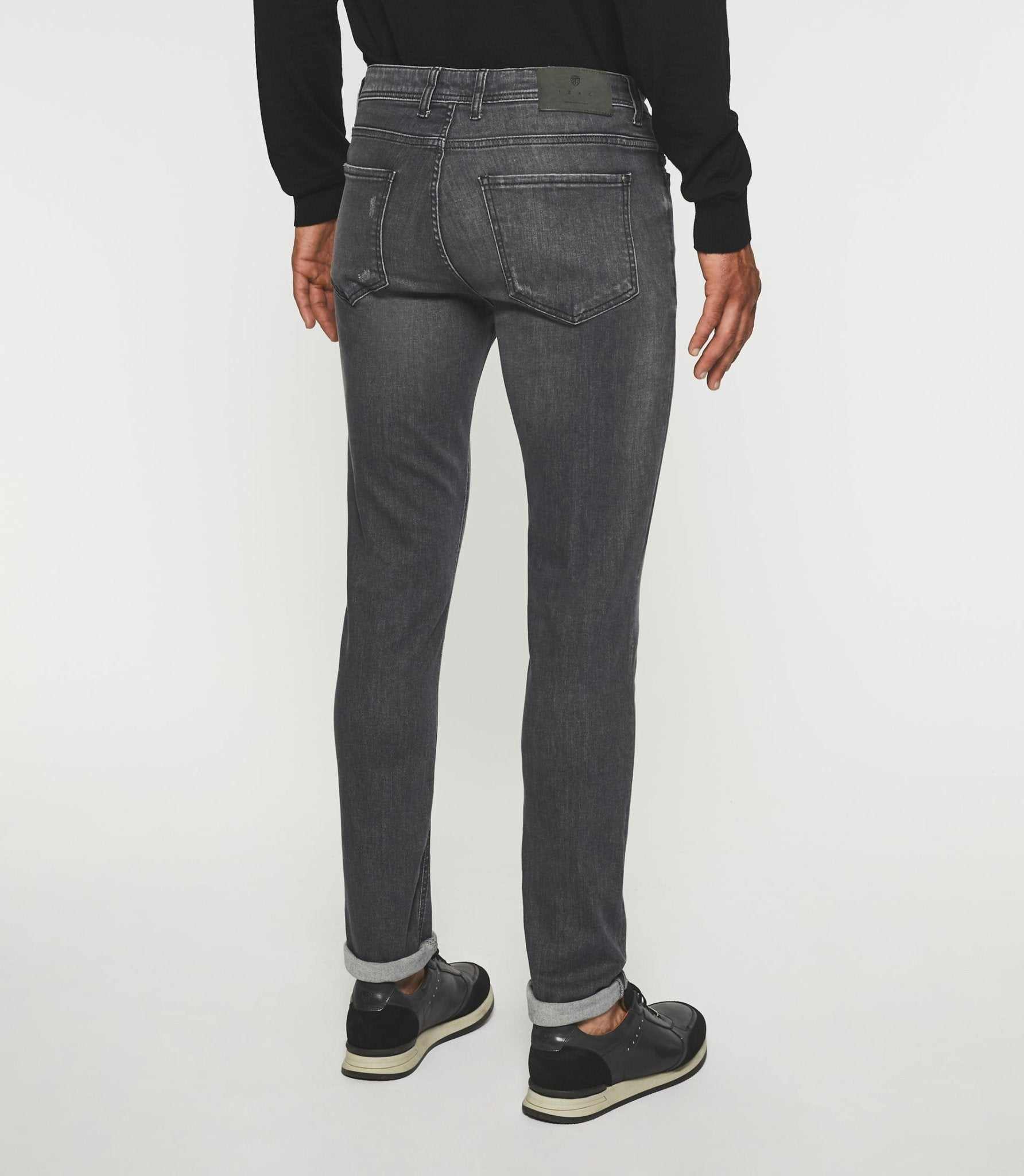 Jean super slim denim gris moyen EFFET - Image 3
