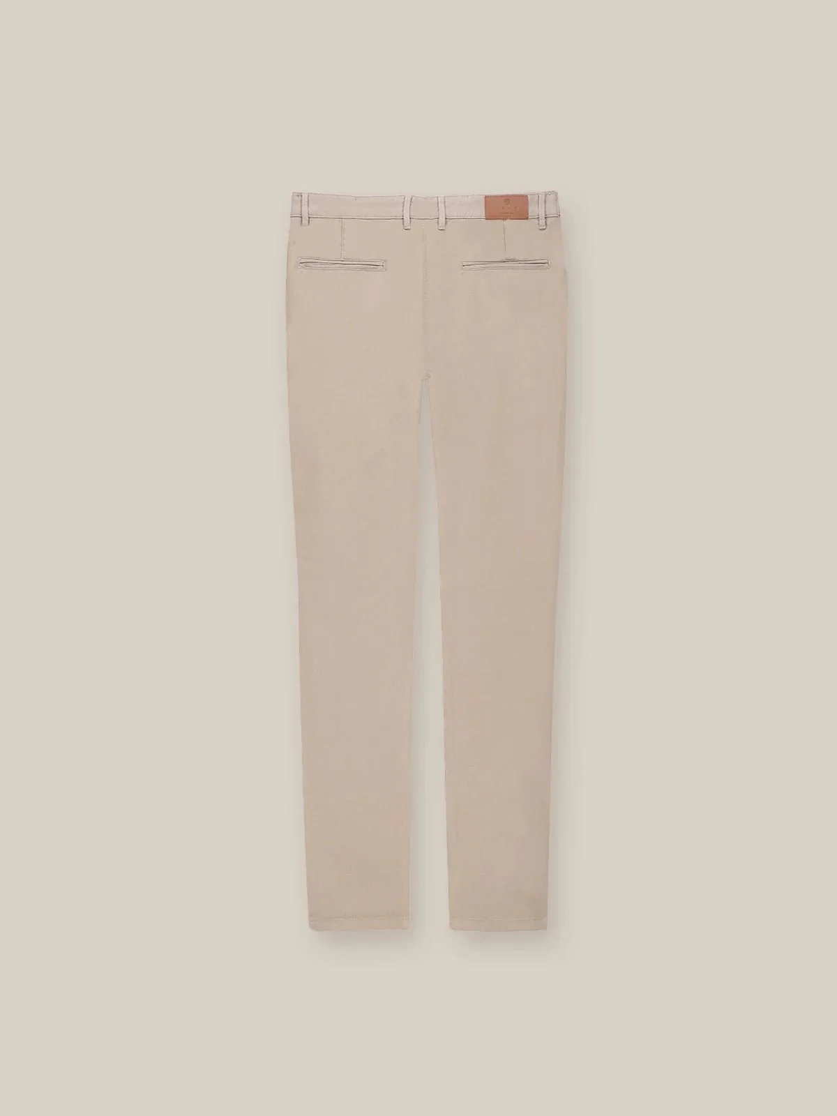 Pantalon slim beige - Image 2