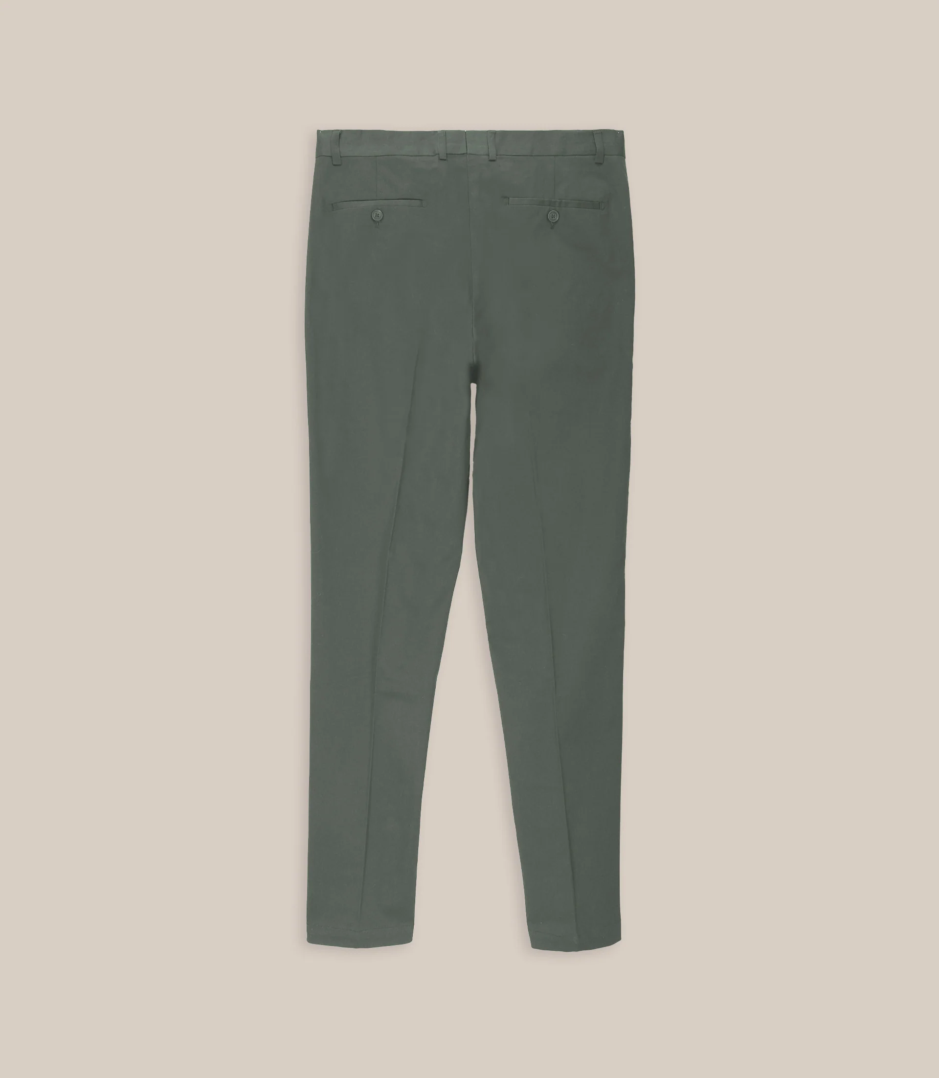 Pantalon taille mi-haute kaki - Image 2