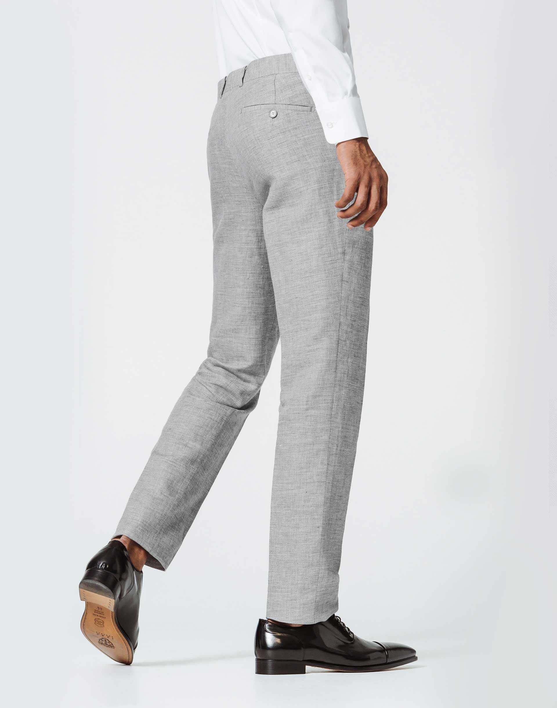 Pantalon Ville Gris Basique - Image 3