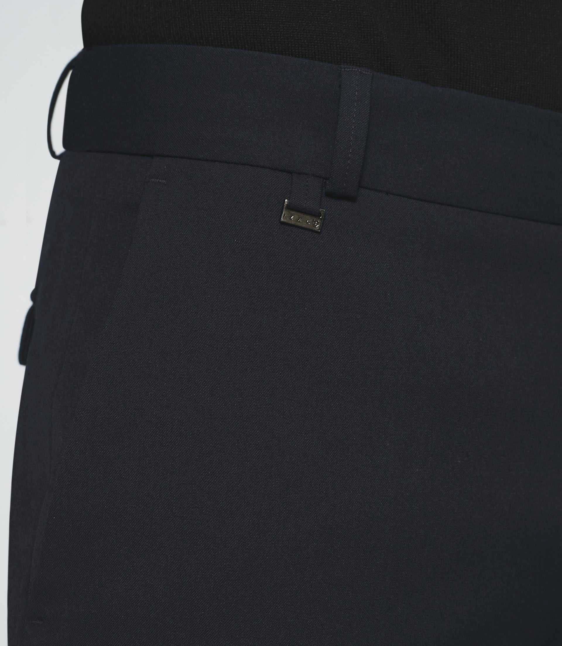 Pantalon ville uni bi-stretch marine FAOR - Image 3