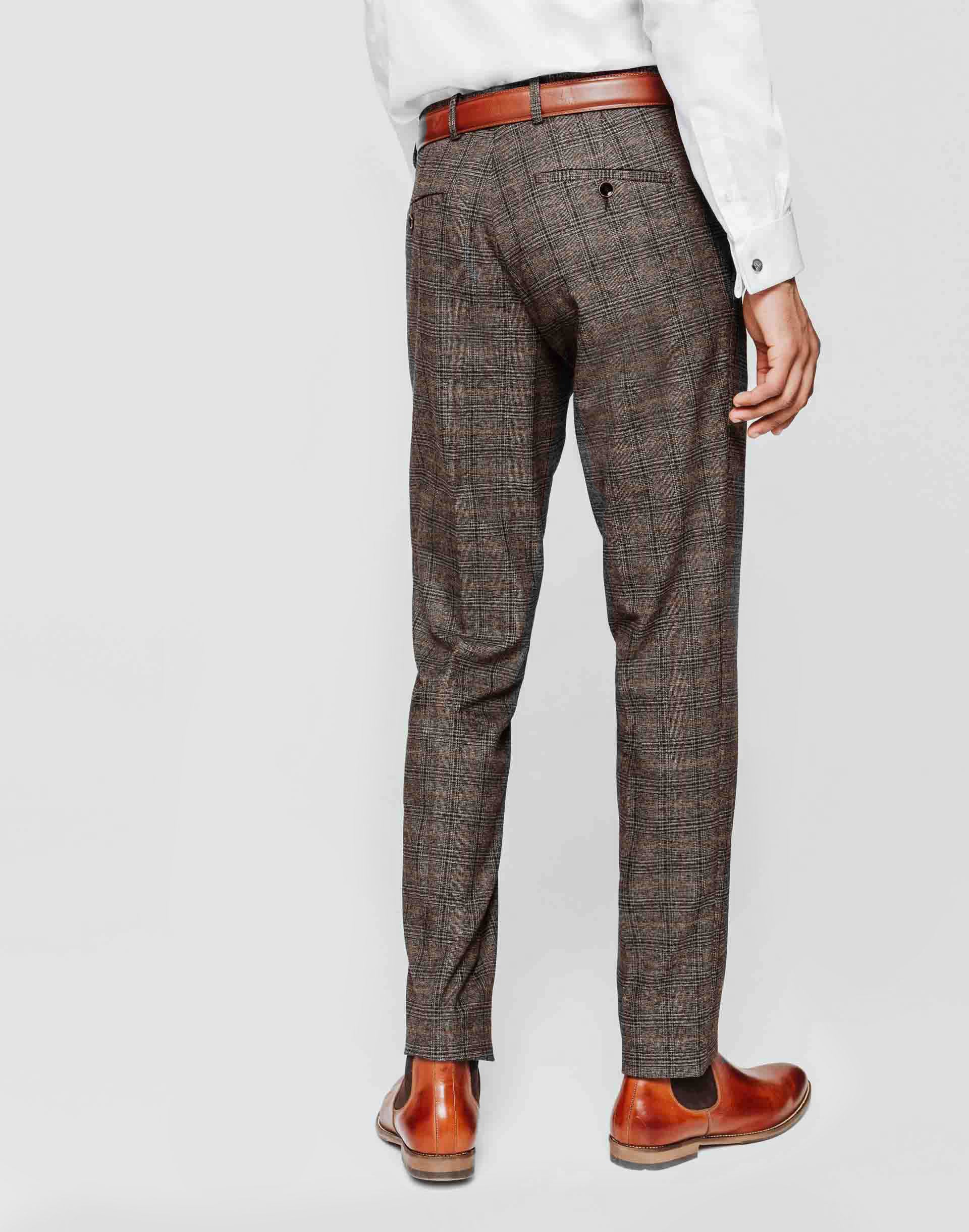 Pantalon ville marron - Image 2