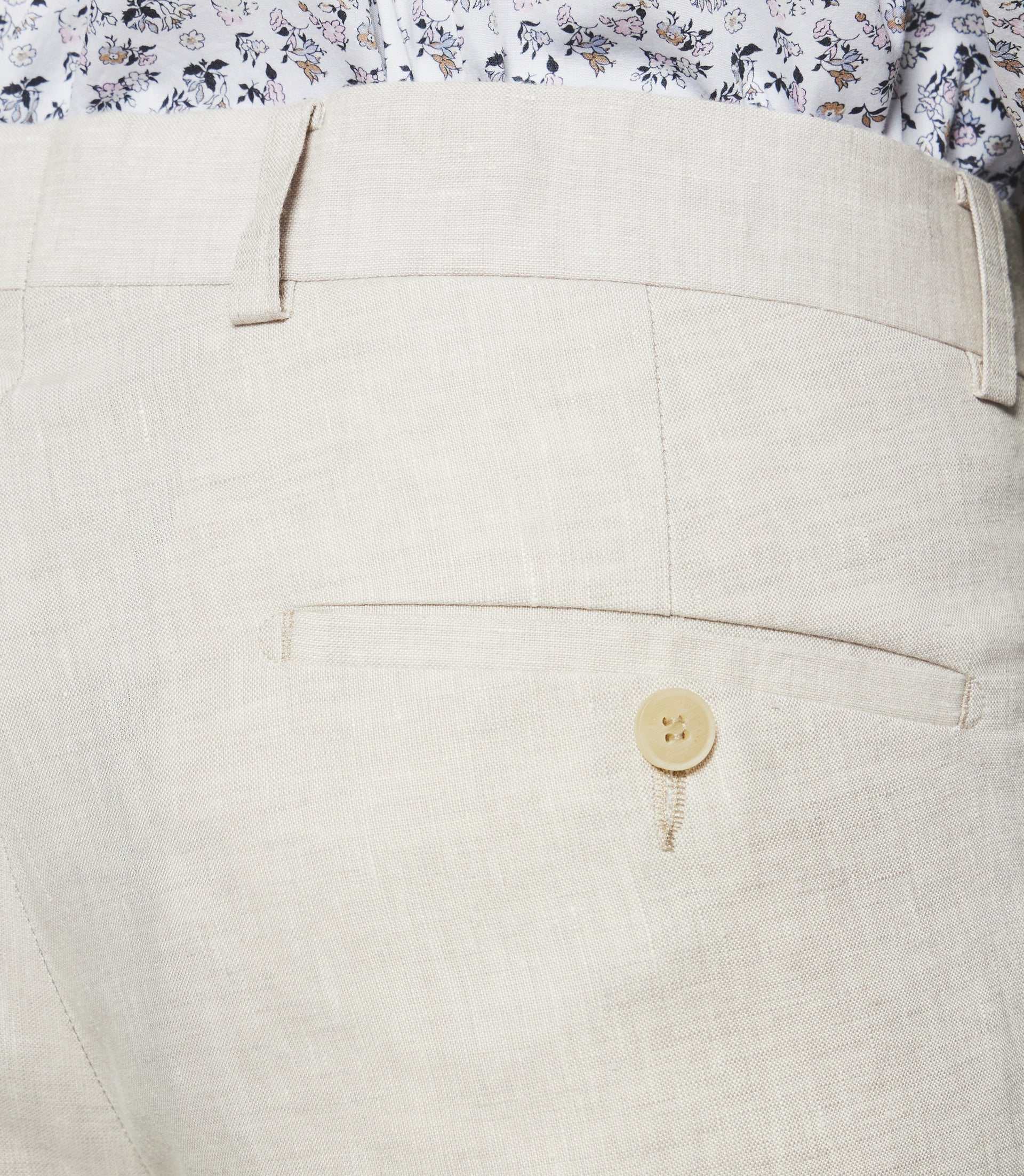 Pantalon en lin parme BCELESTE - Image 3