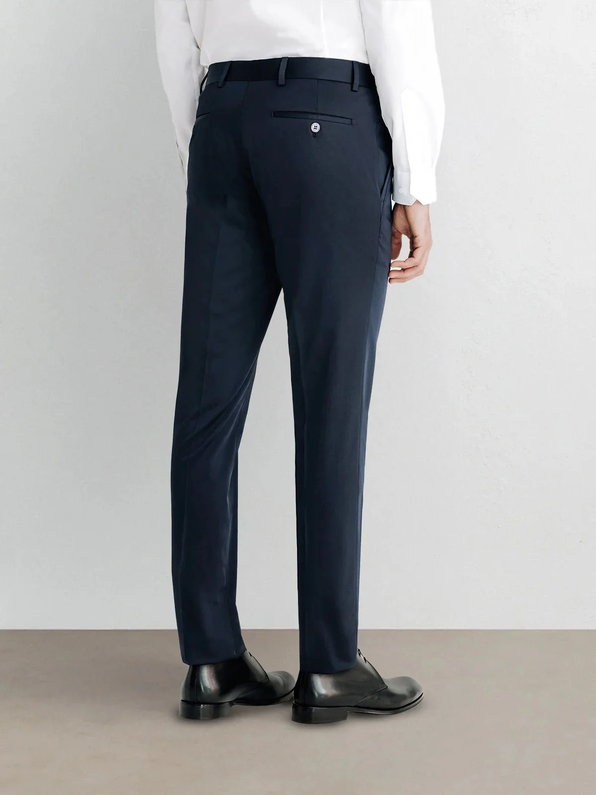 Pantalon ville séparable tissu technique marine - Image 4