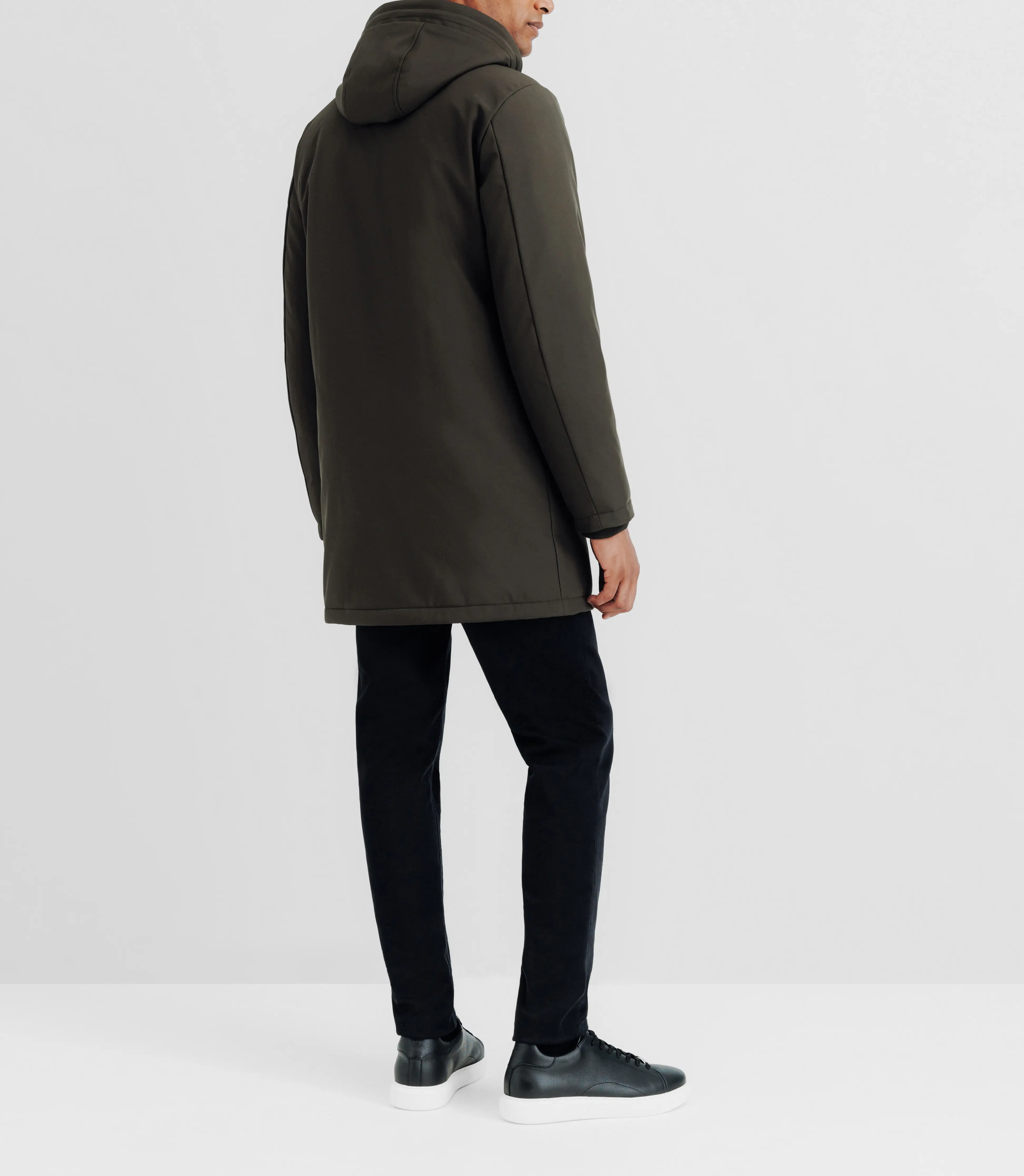 Parka avec patch kaki - Image 3