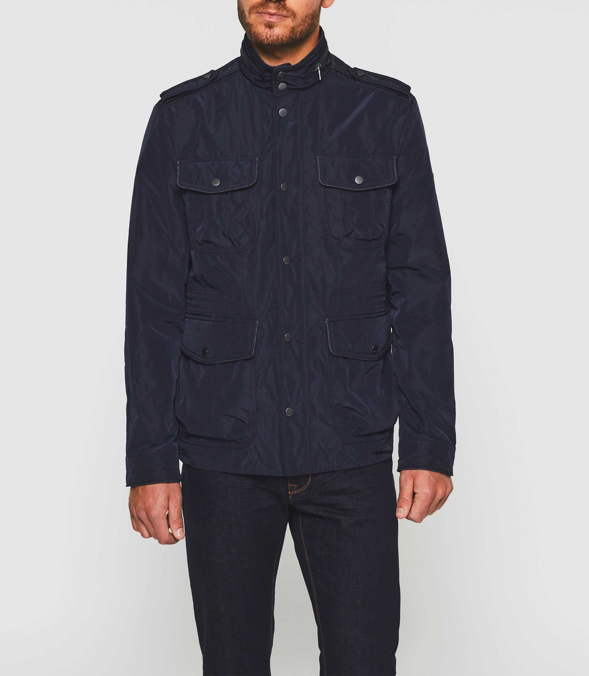 Parka à poches marine "Rudi" - Image 4