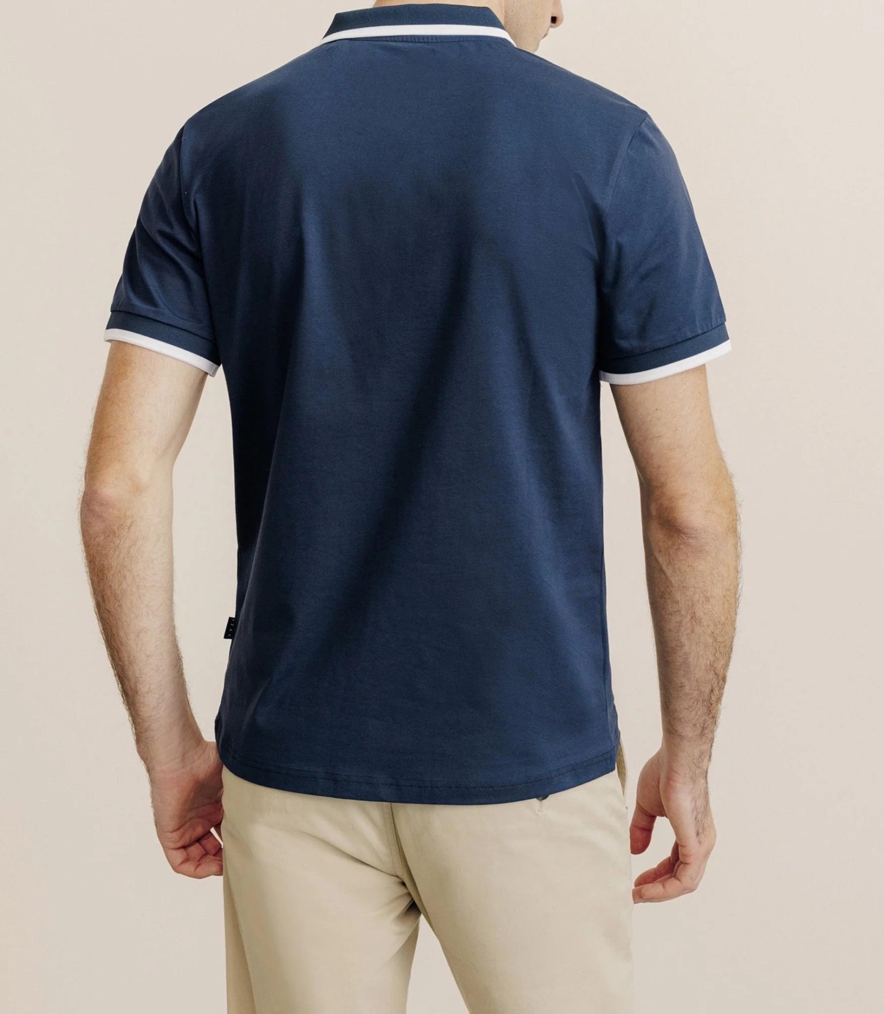 Polo zip marine - Image 4