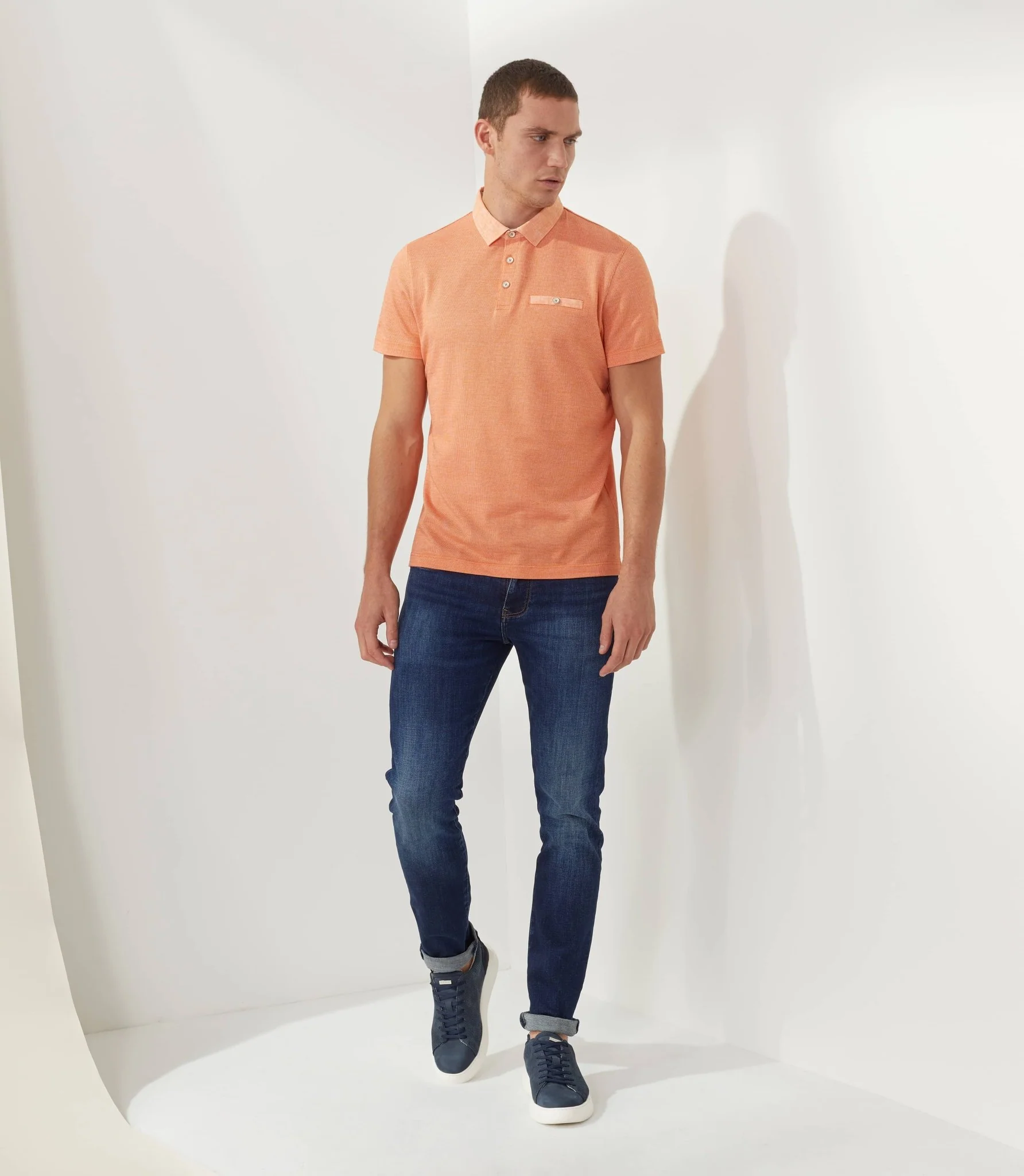 Polo orange "Micron" - Image 3