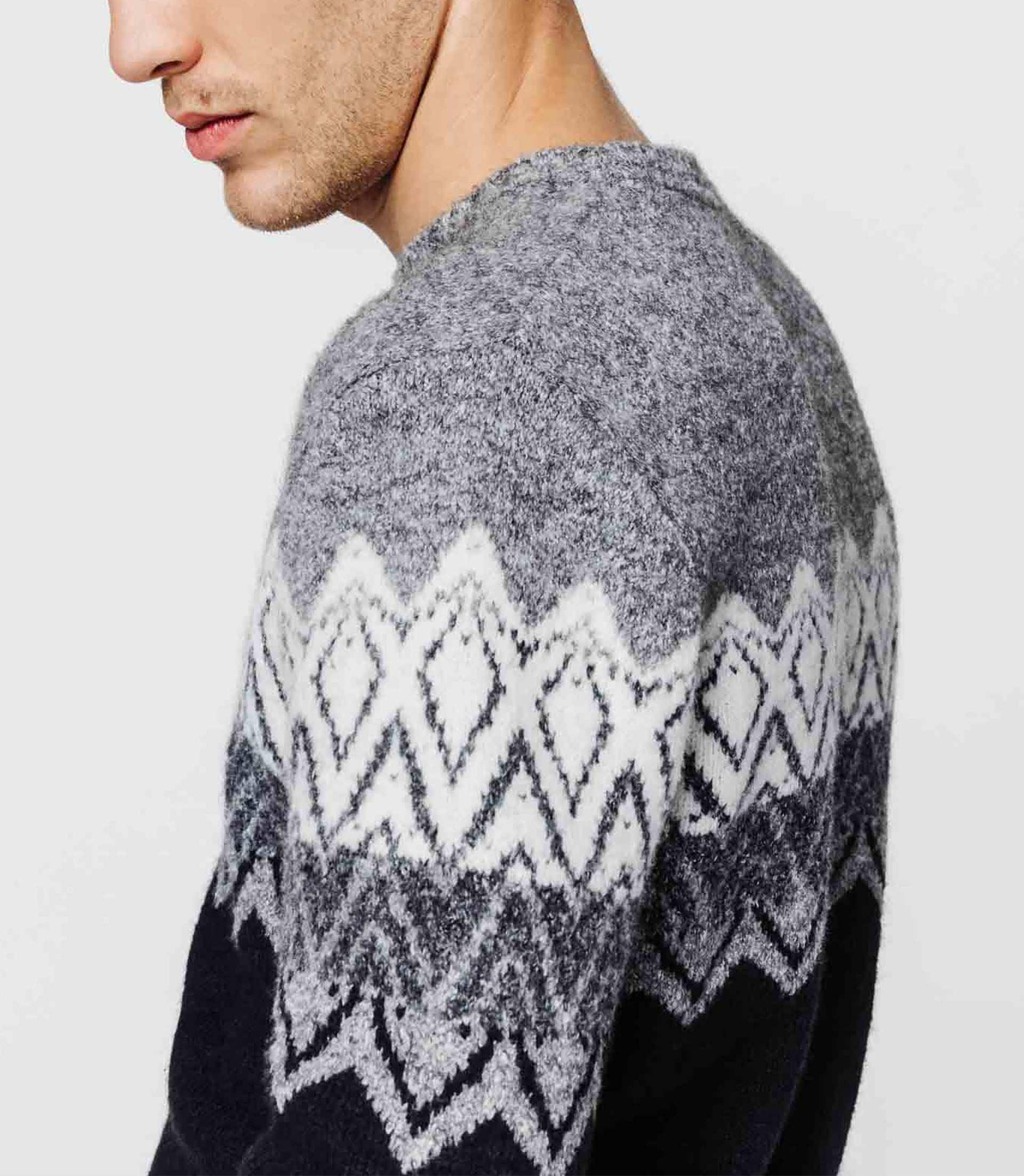 Pull hiver marine - Image 2
