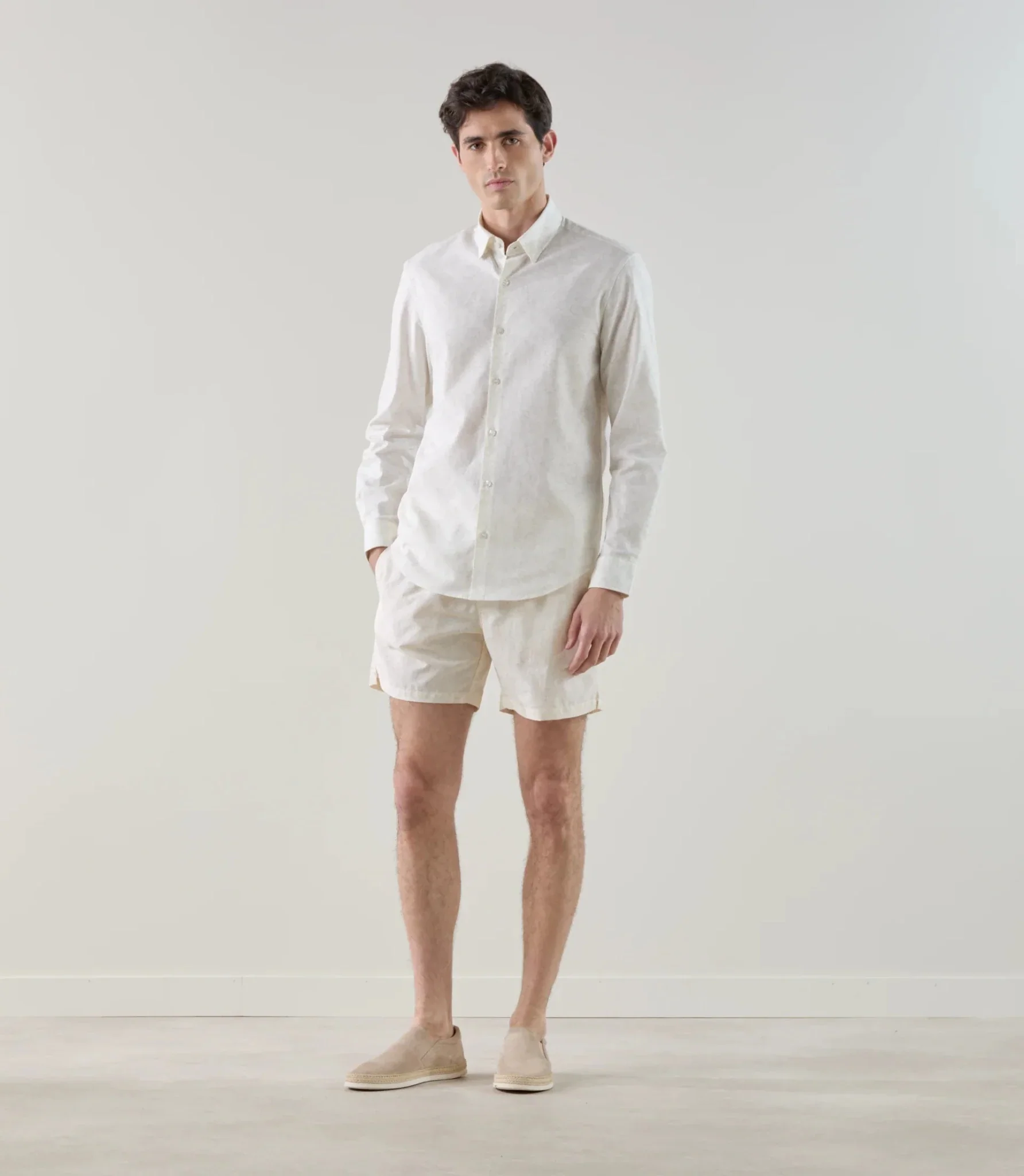 Short de bain écru - Image 5