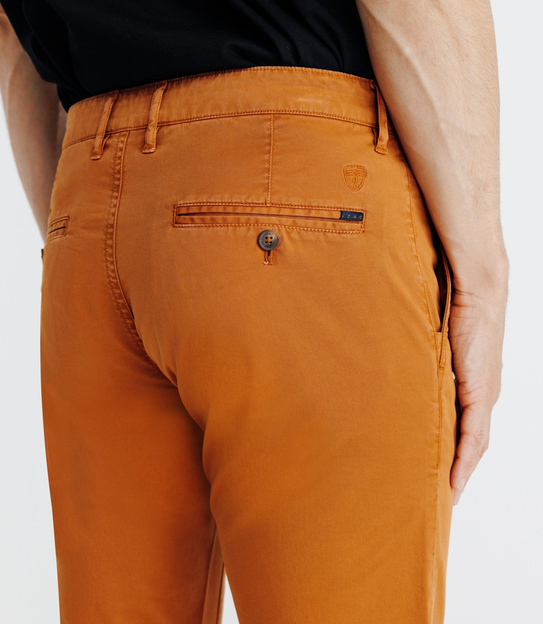 Pantalon chino orange - Image 4