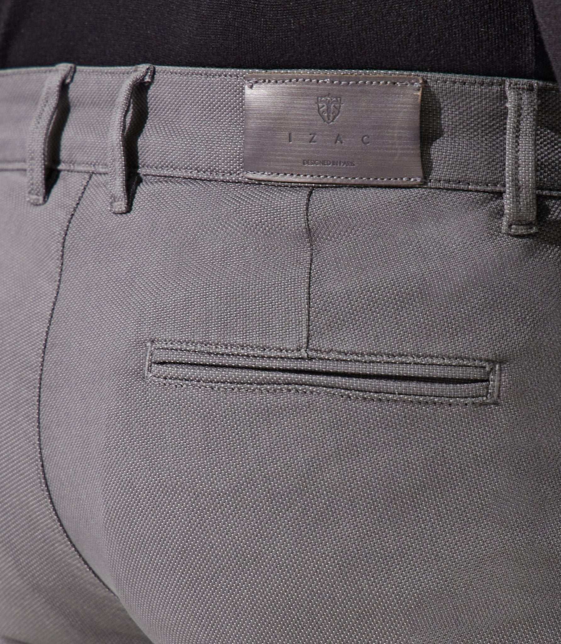 Pantalon chino armuré anthracite VARFAIT - Image 2