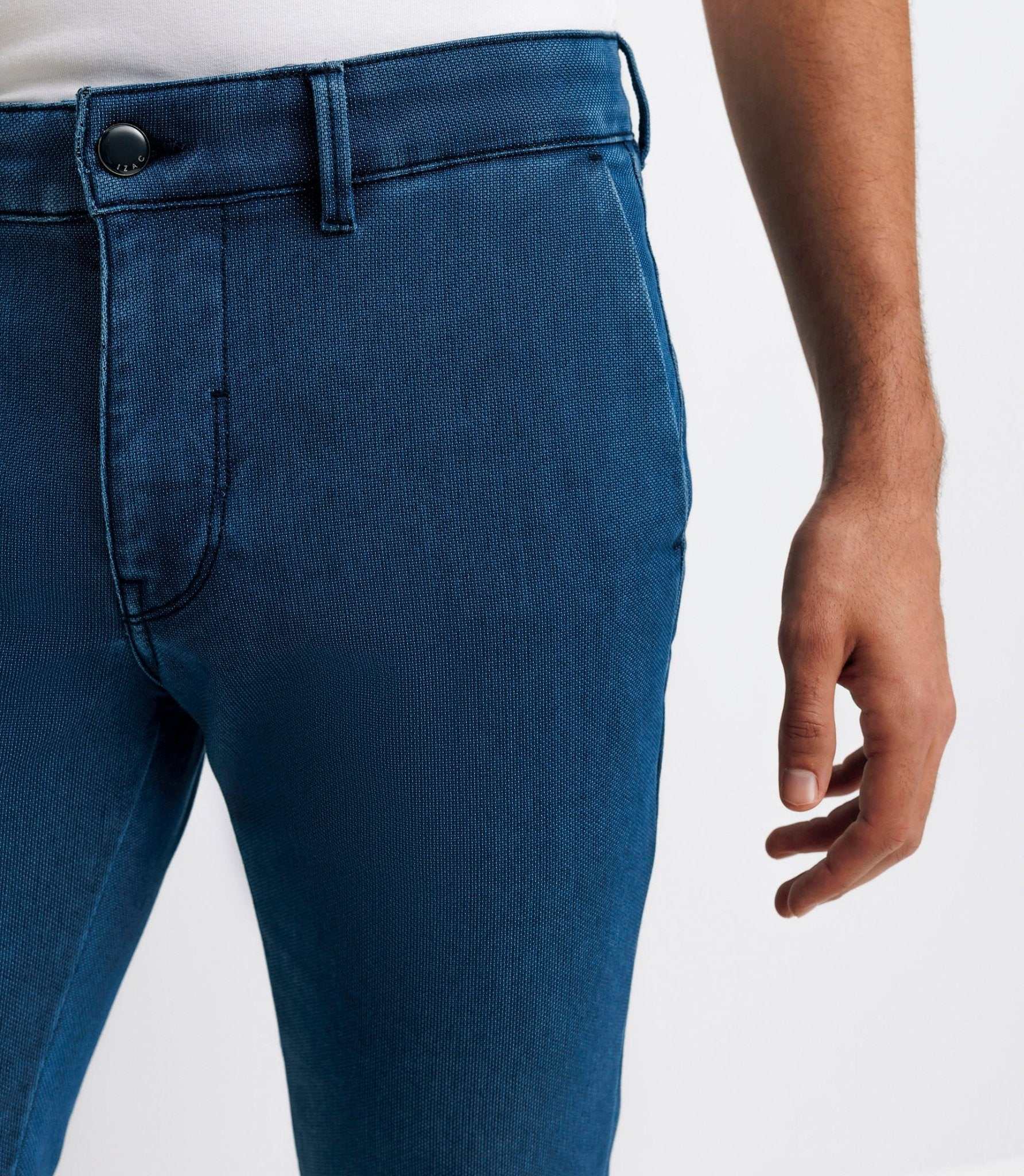 Pantalon armuré indigo - Image 4