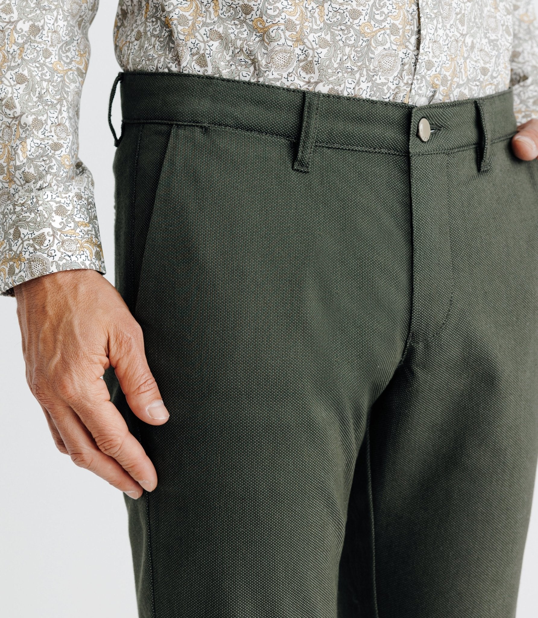 Pantalon armuré kaki - Image 2