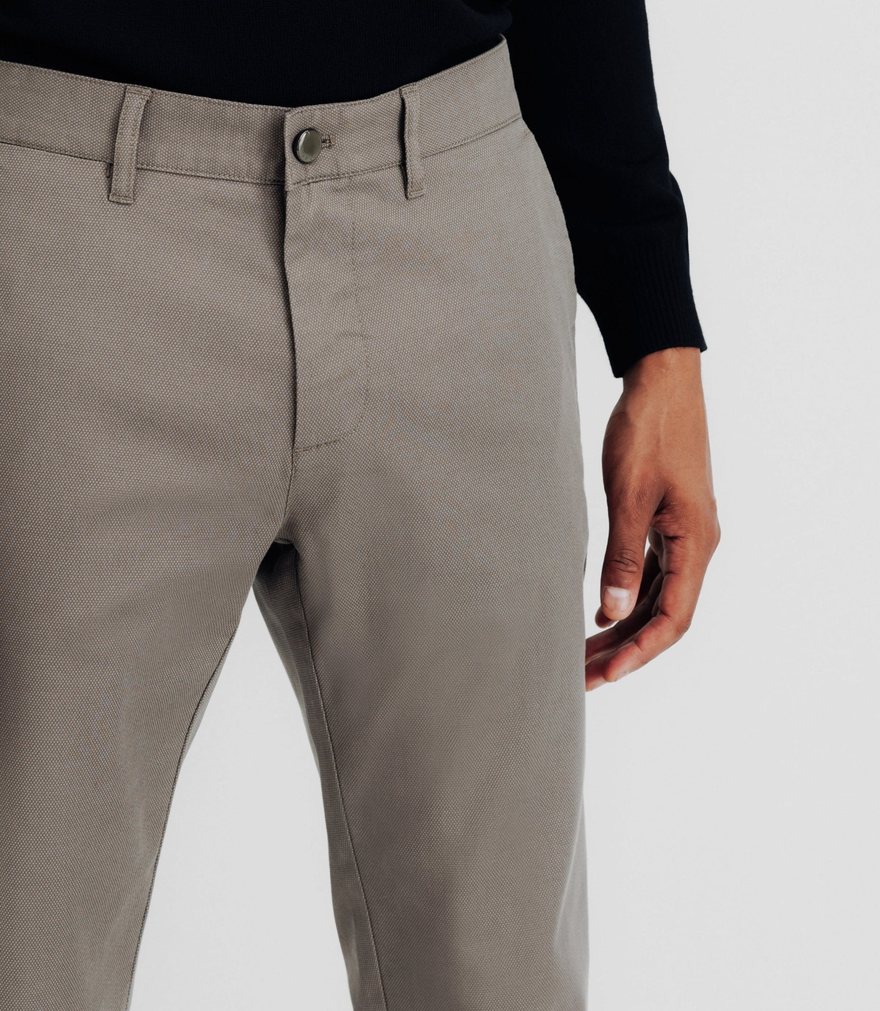 Pantalon armuré taupe - Image 2