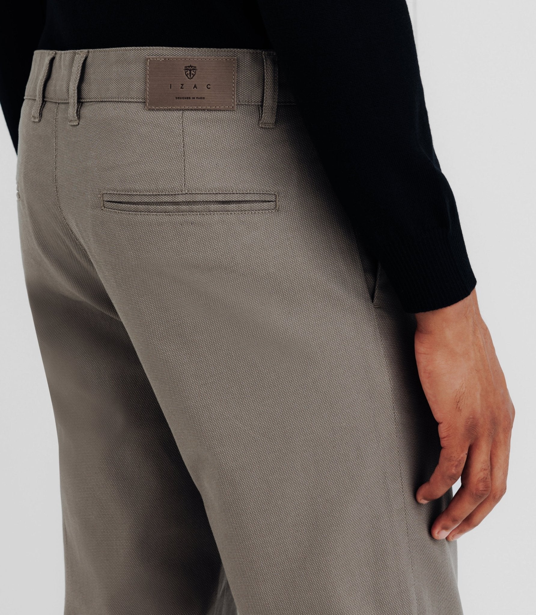 Pantalon armuré taupe - Image 3