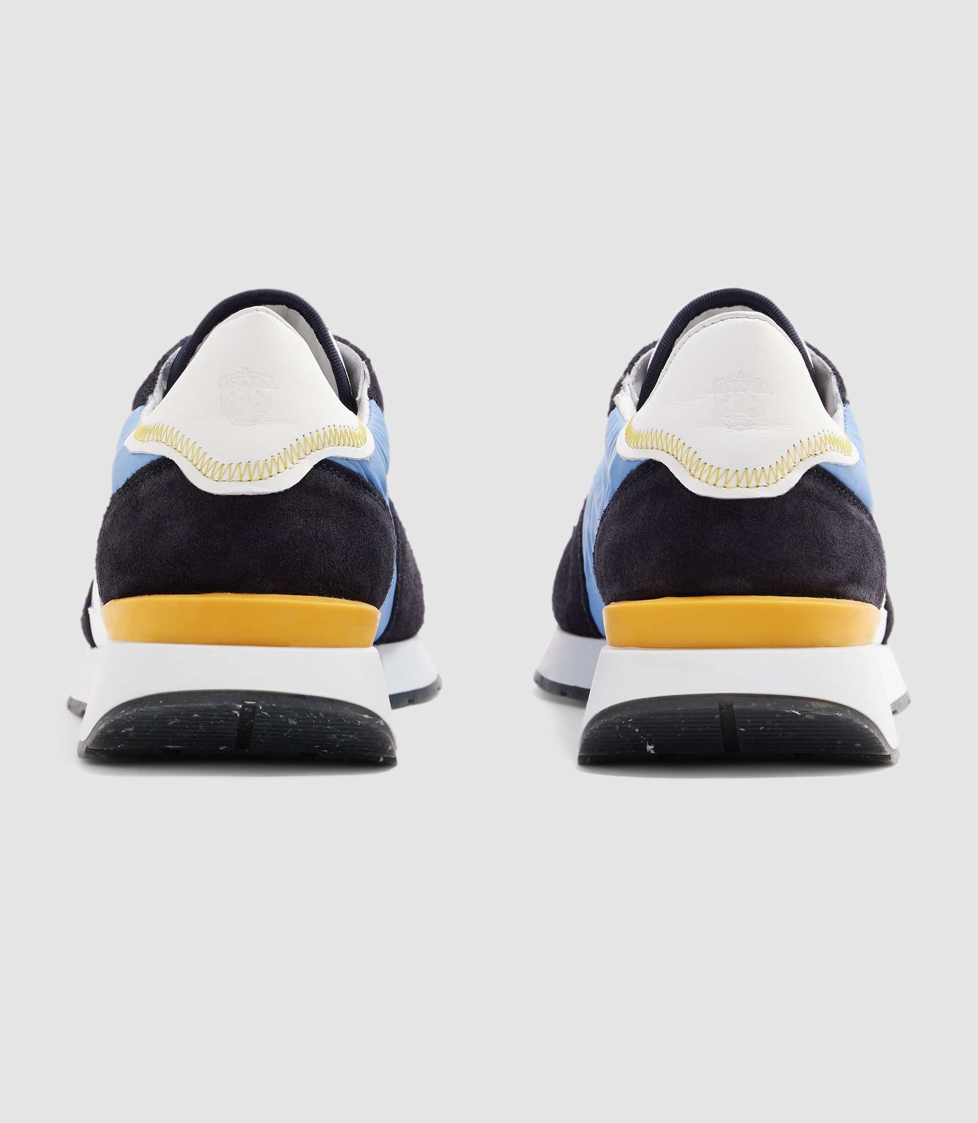 Sneakers bleu ciel et marine "Edisson" - Image 3