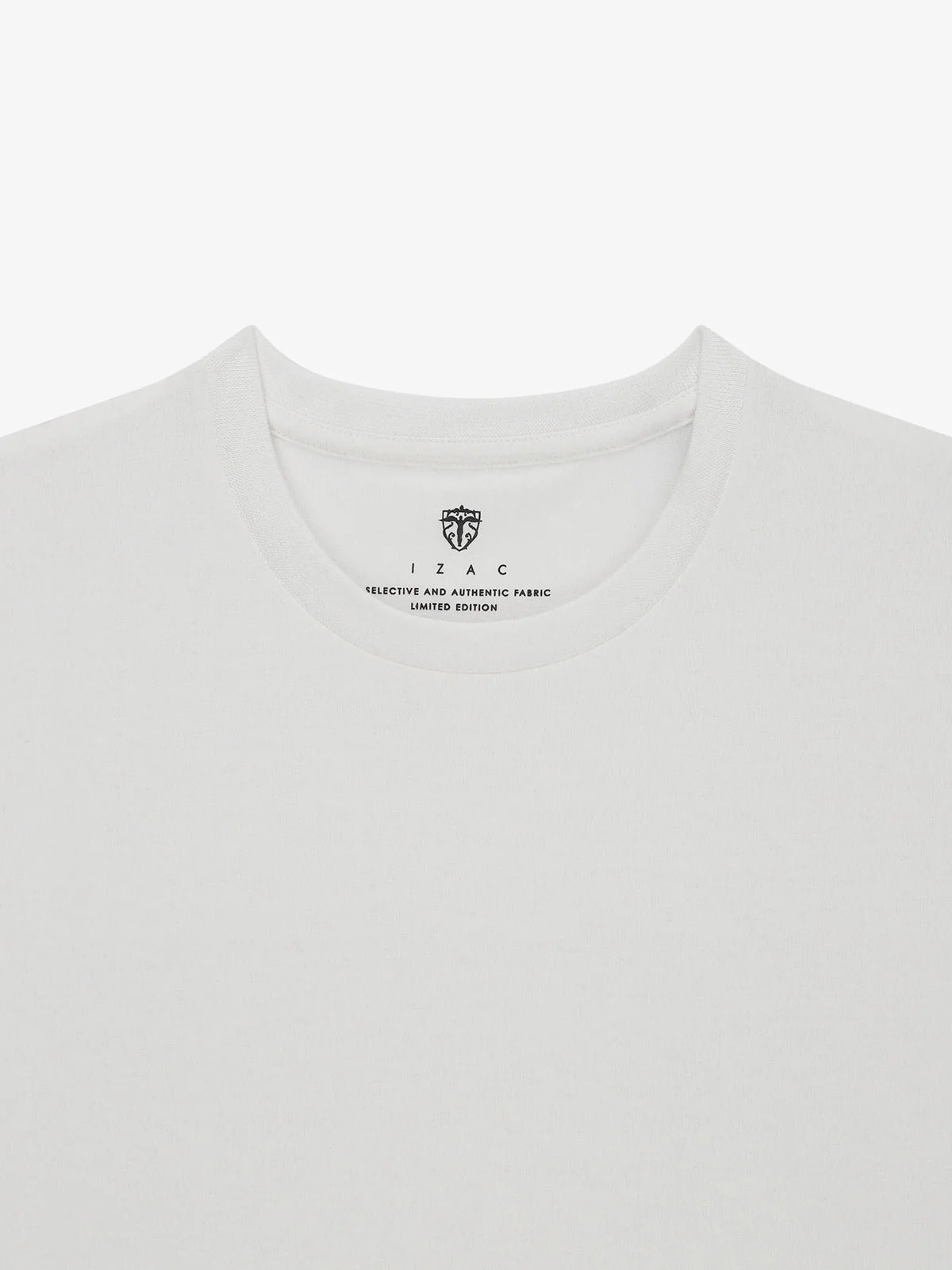 T-shirt col rond blanc - Image 2
