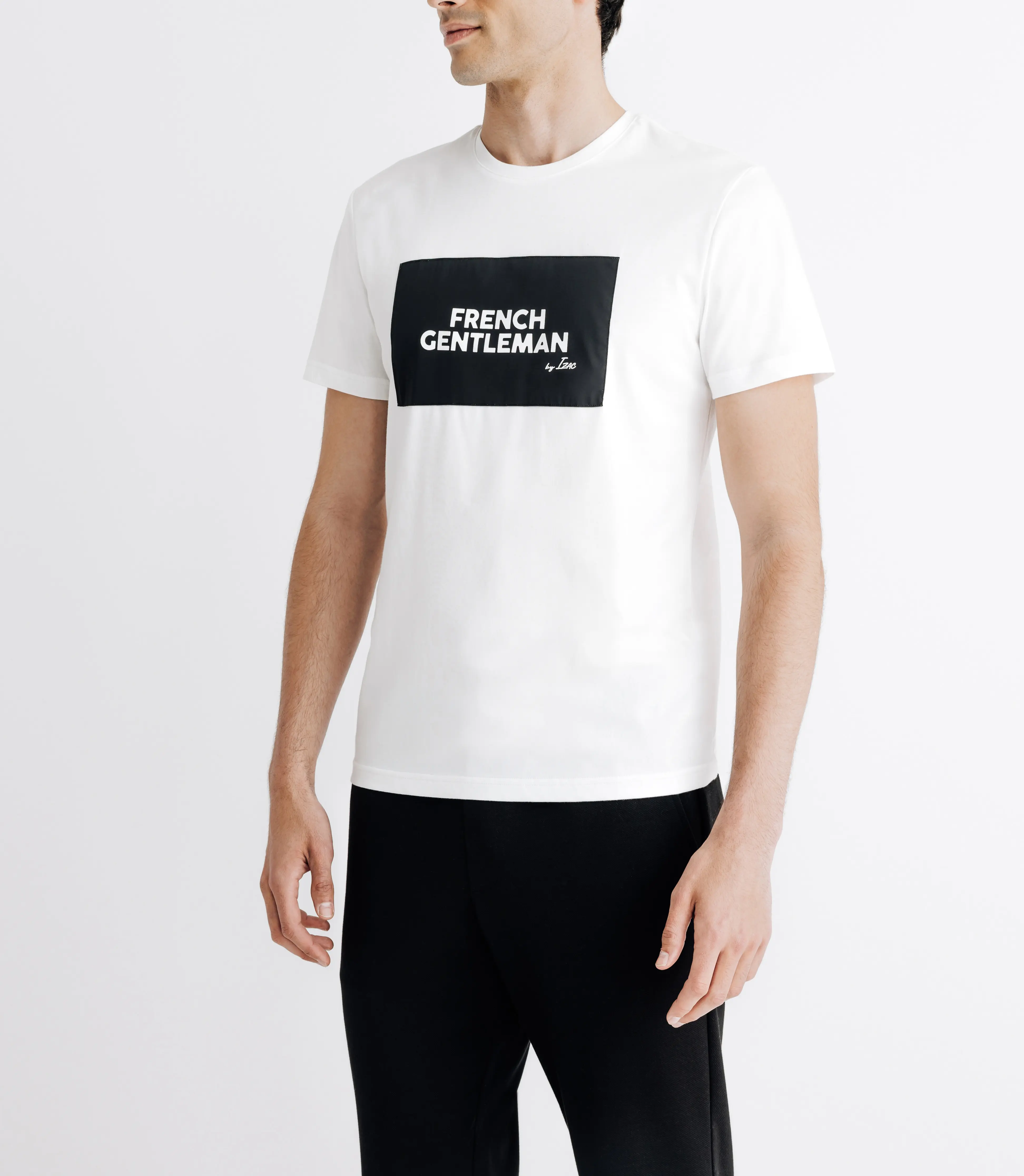T-shirt avec écriture blanc - Image 2