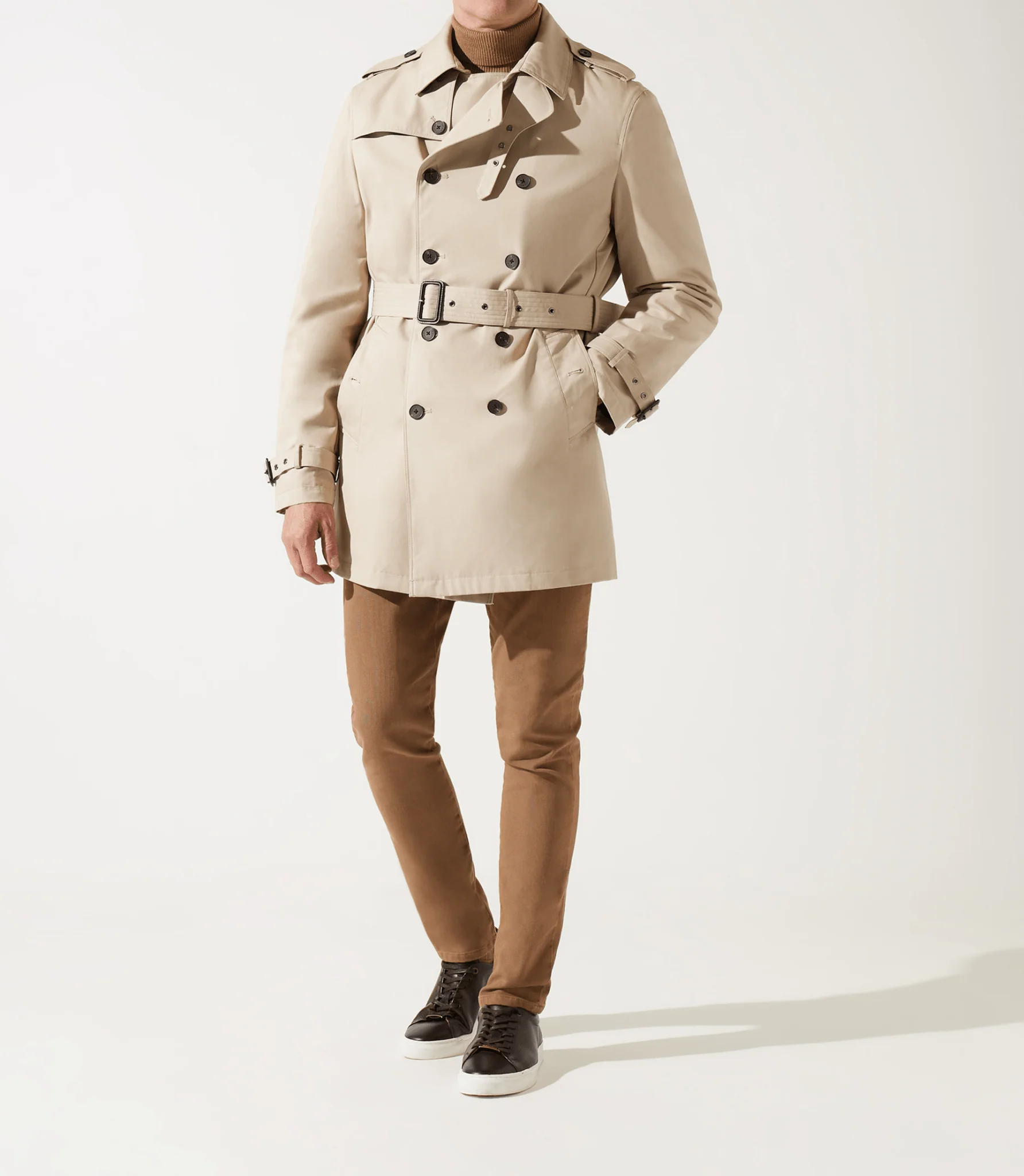 Trench croisé beige ISTANBUL - Image 2
