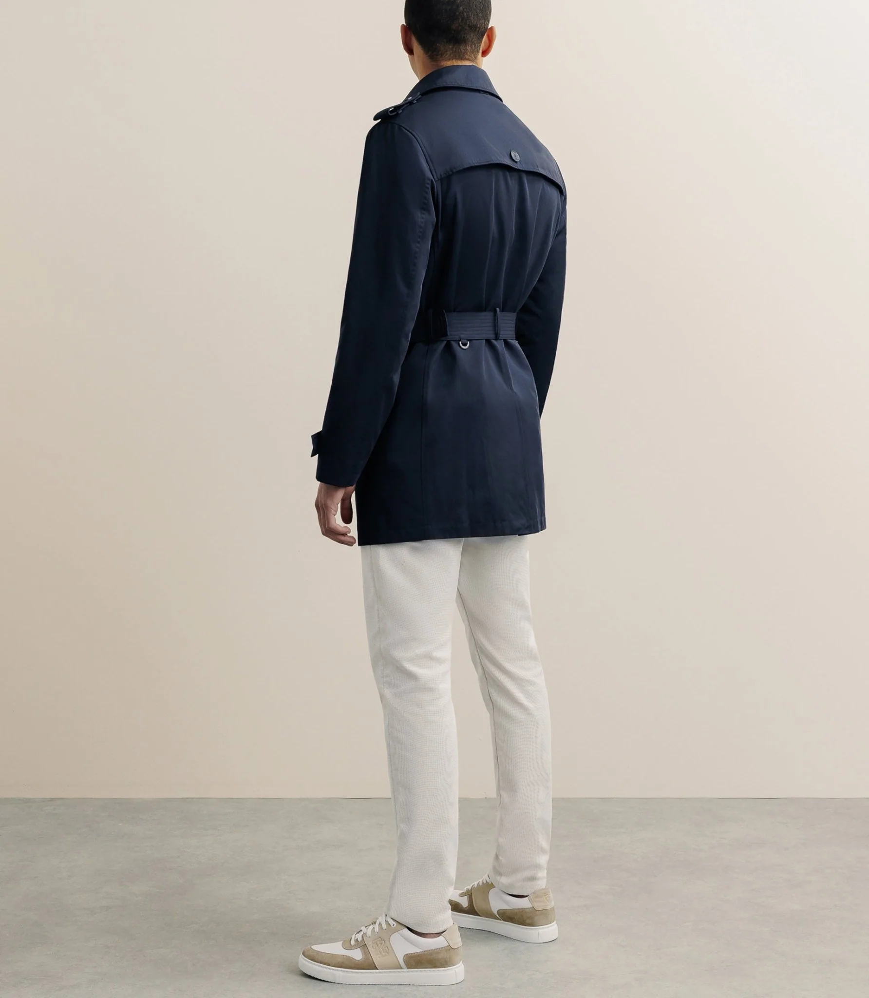 Trench croisé marine - Image 4