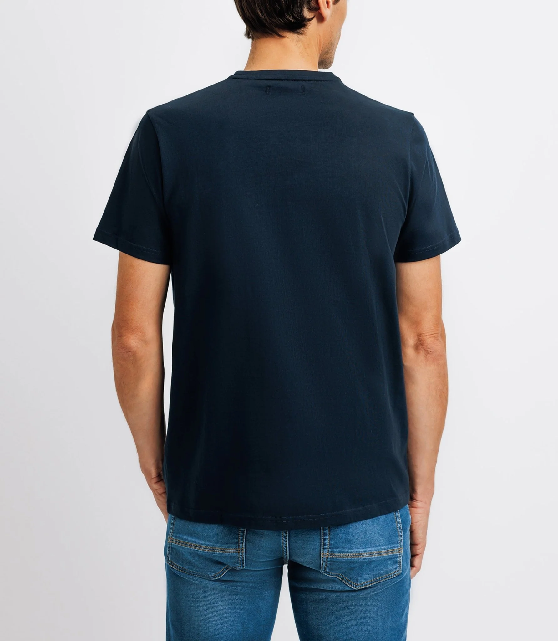 T-shirt avec logo marine - Image 3