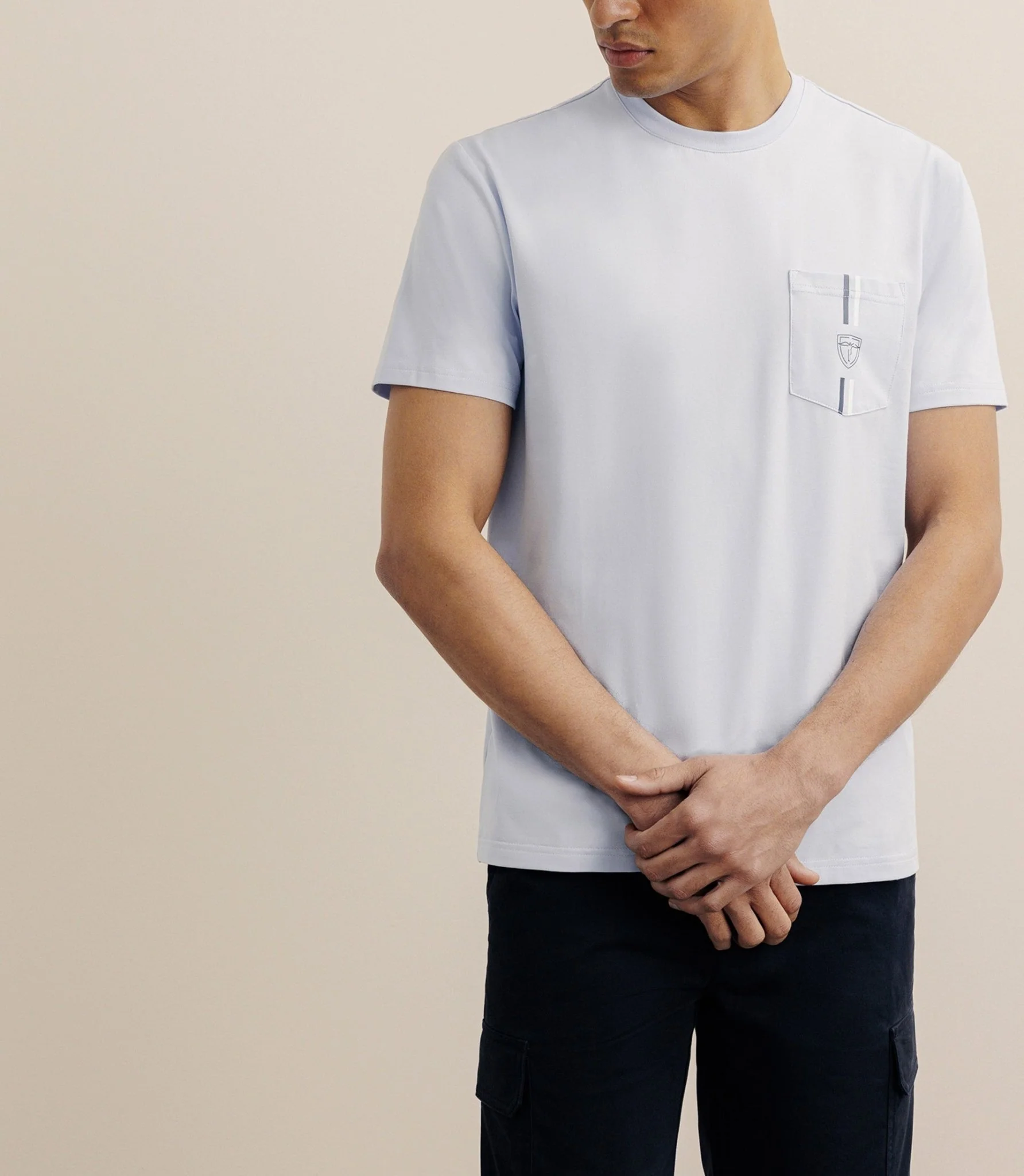 T-shirt à poche ciel