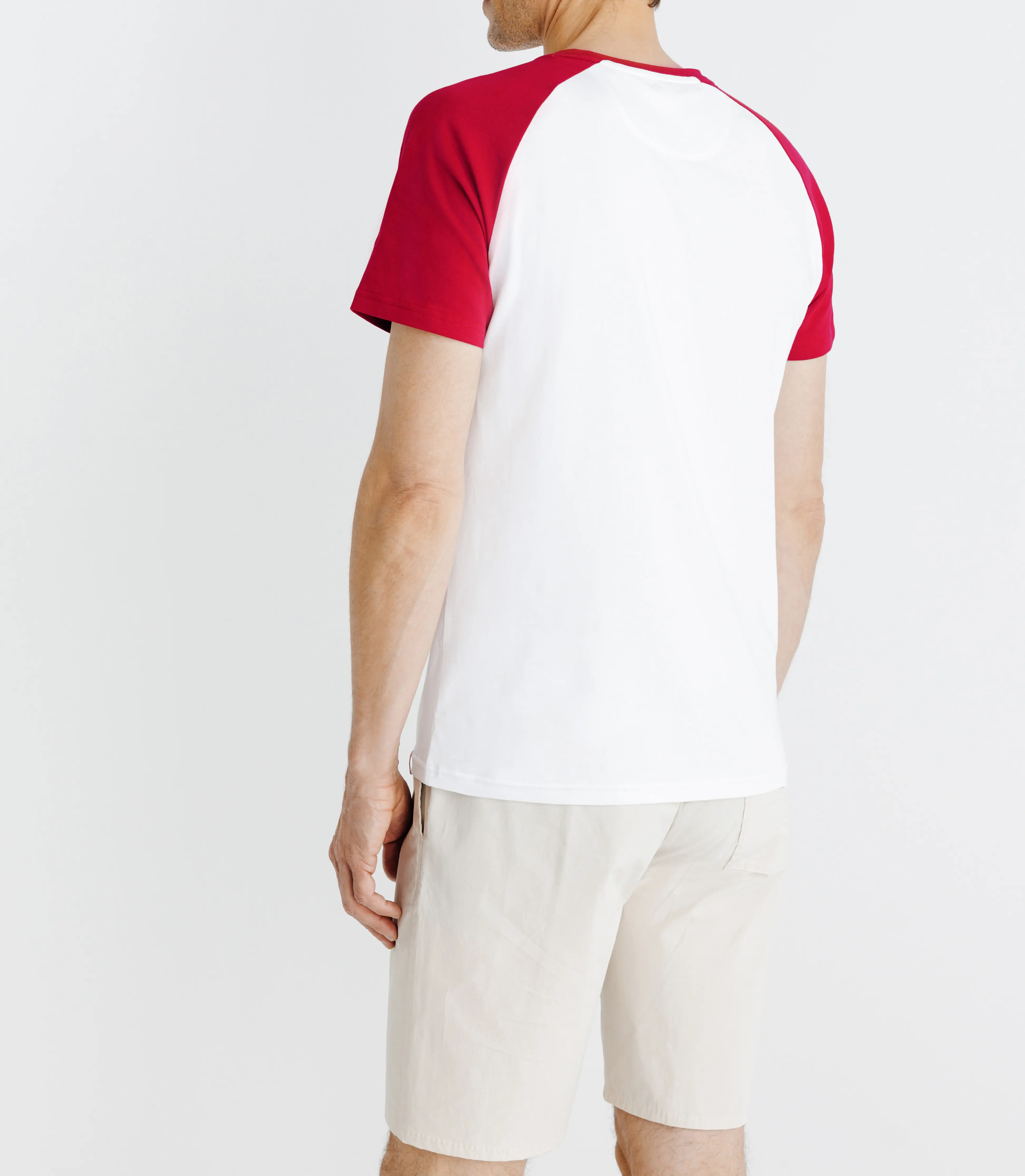 T-shirt manches courtes rouge - Image 4