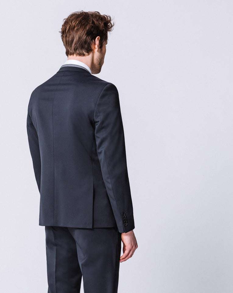 Veste ville en tissu technique navy "Perico" - Image 3