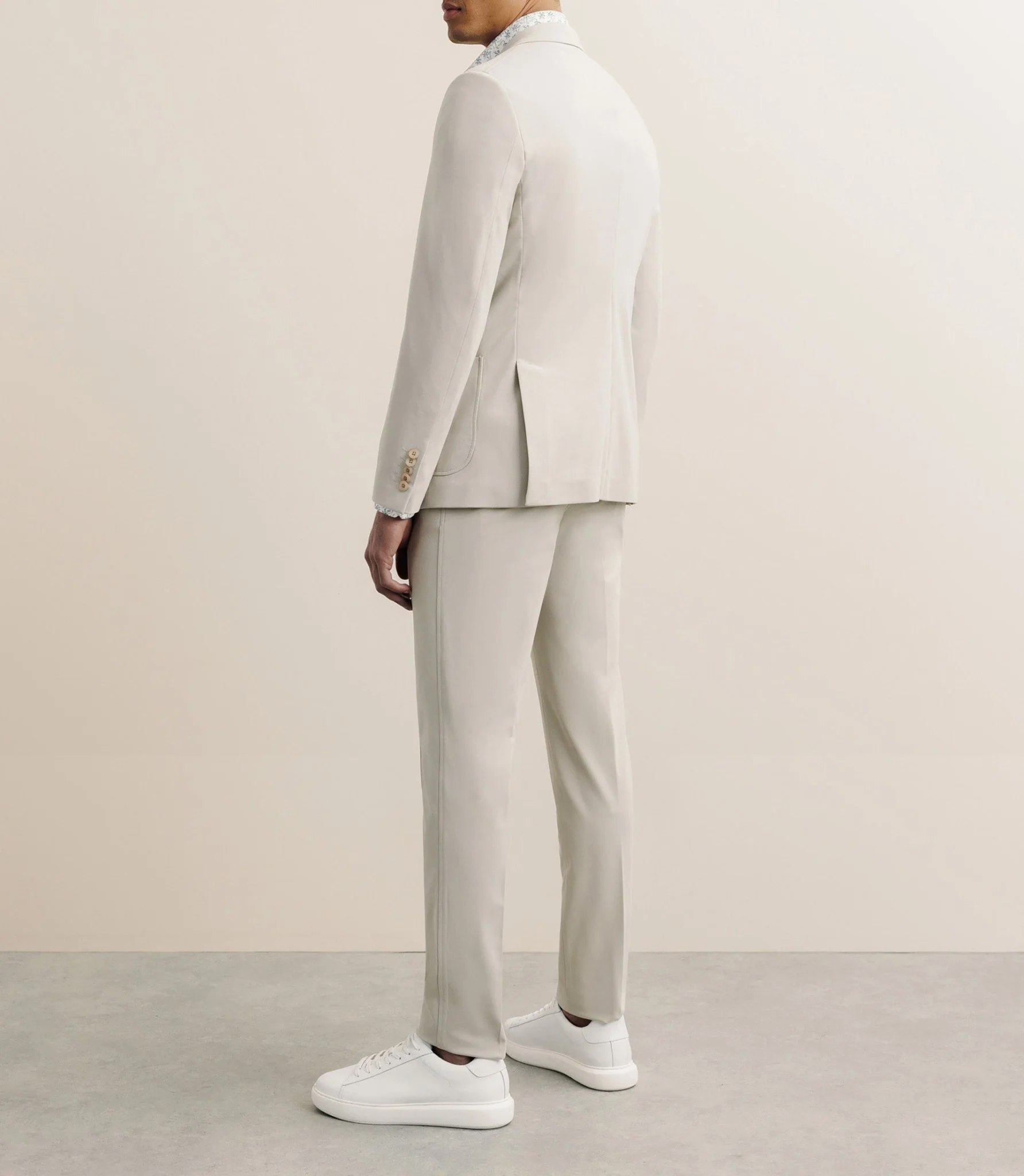 Veste en maille beige - Image 5