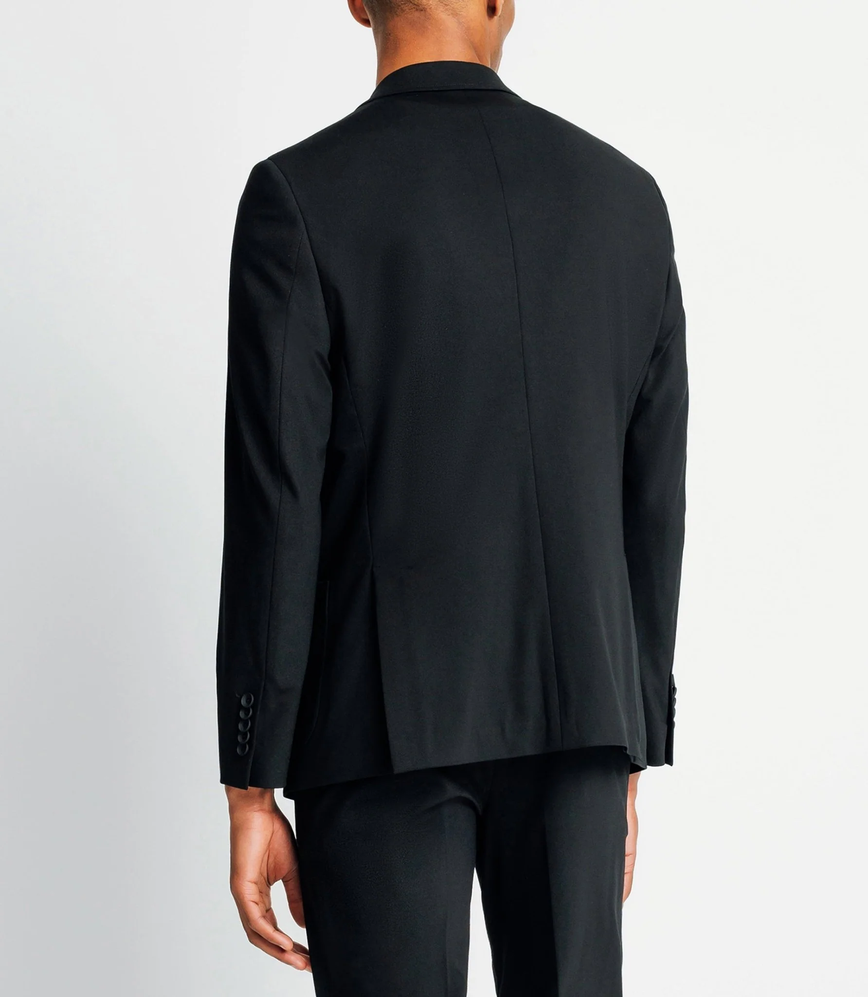 Veste ville maille noir - Image 4