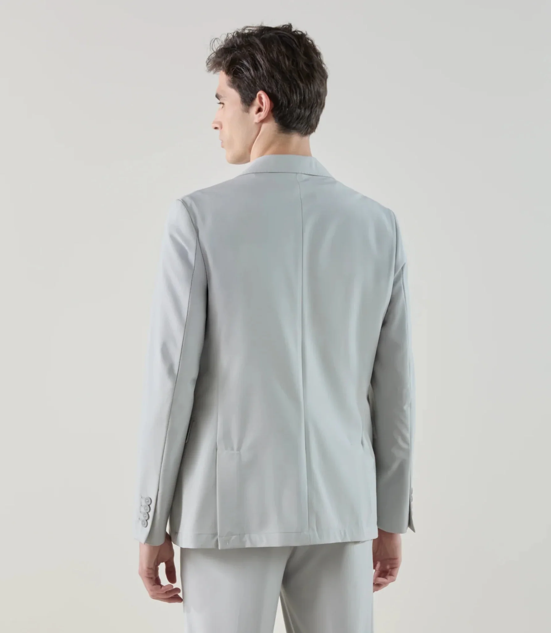 Veste ville technique gris clair - Image 4